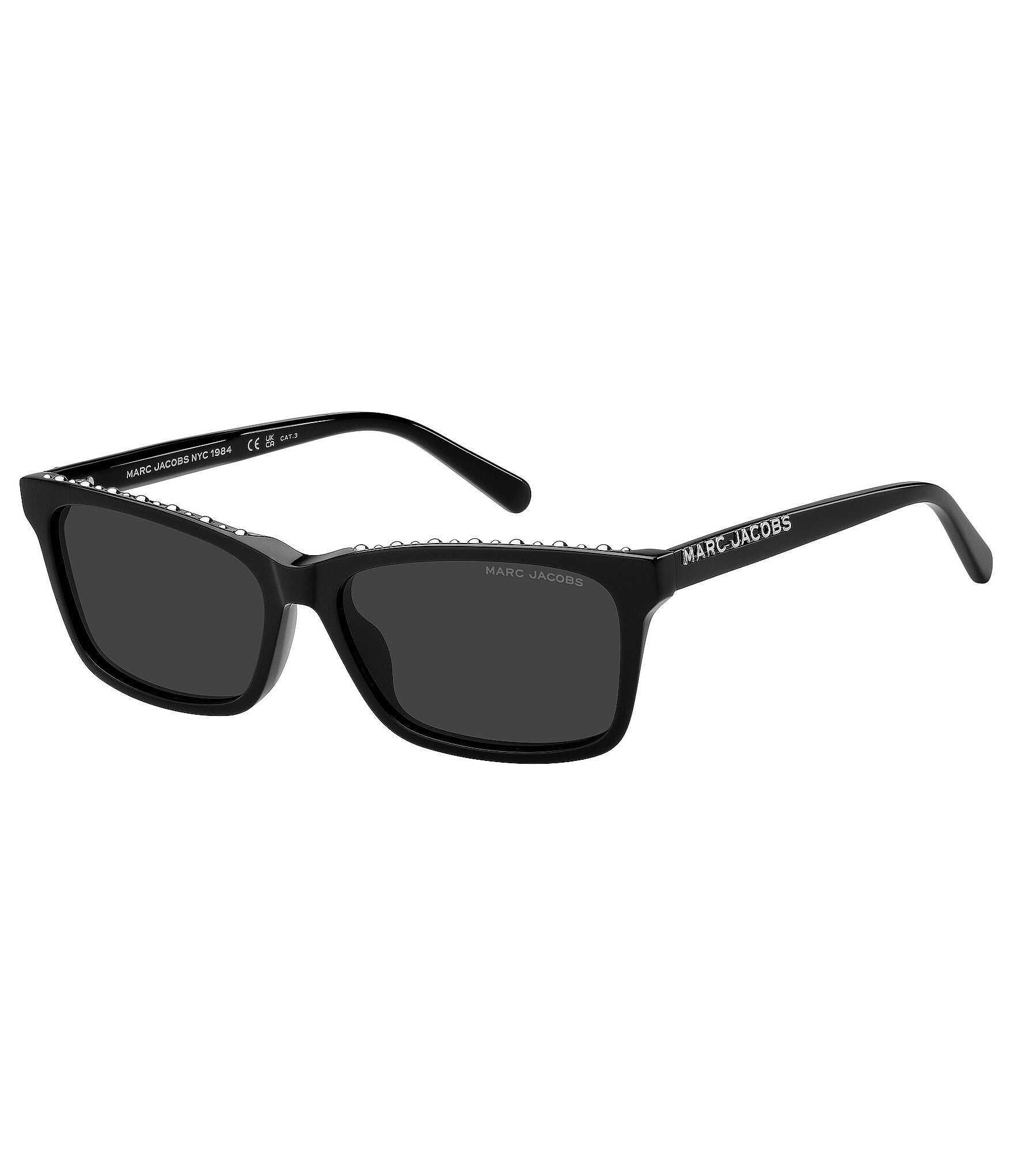Marc Jacobs Women's MARC 933/N 56mm Studded Rectangle Sunglasses