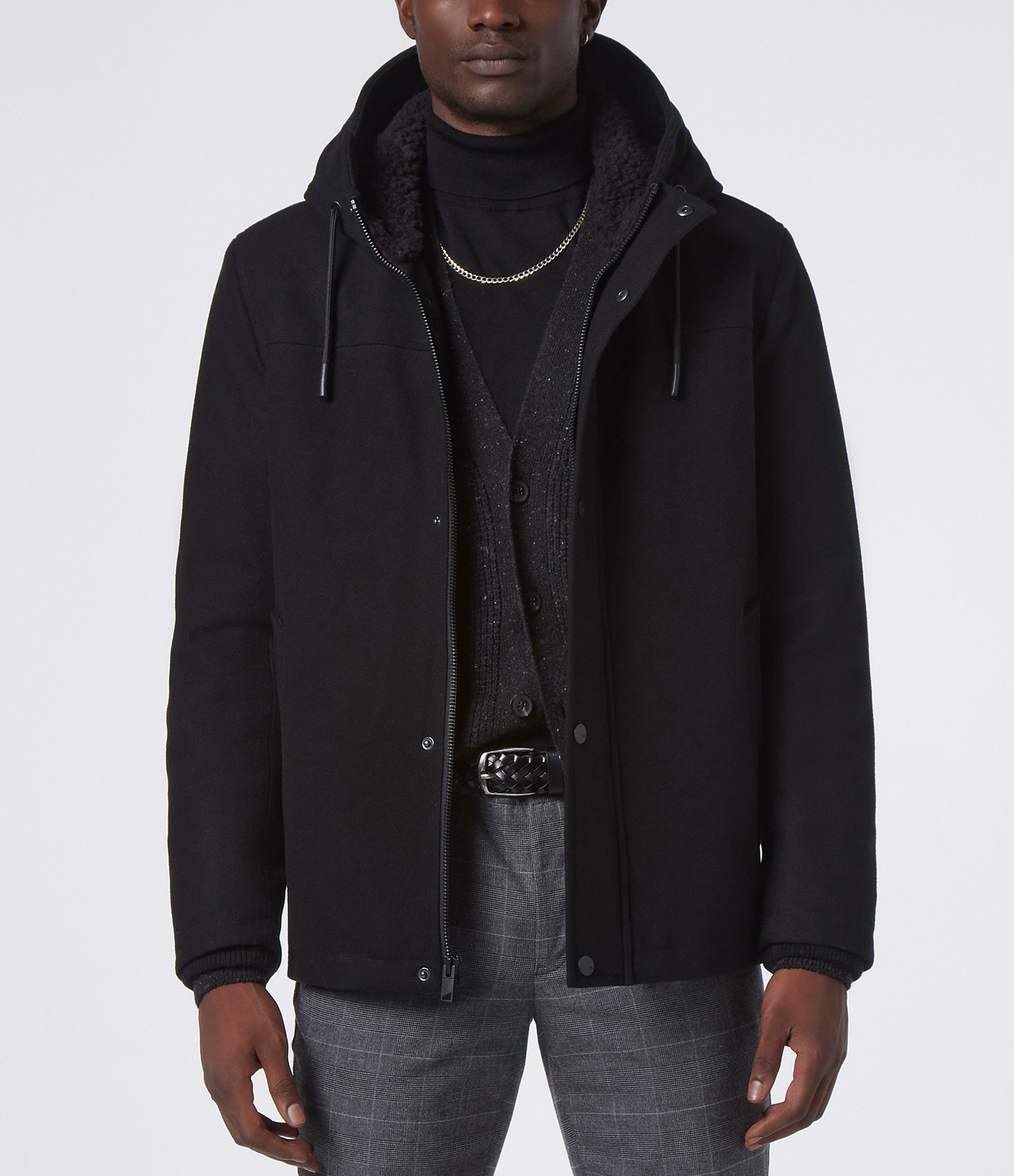 Marc New York Palmer Wool Melton Bomber Jacket | Dillard's