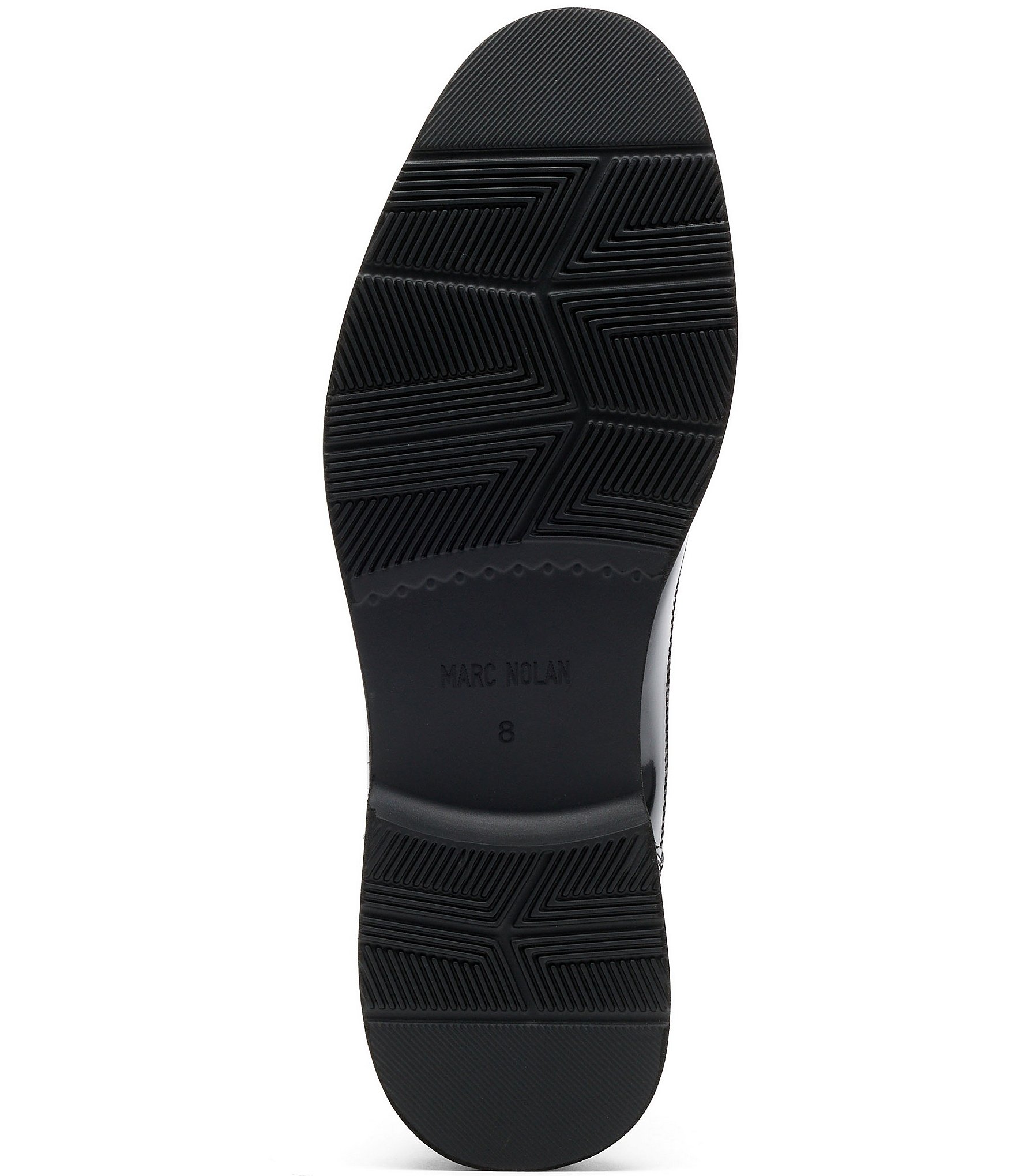 Marc Nolan Men's Aiden Patent Leather Combat Boots