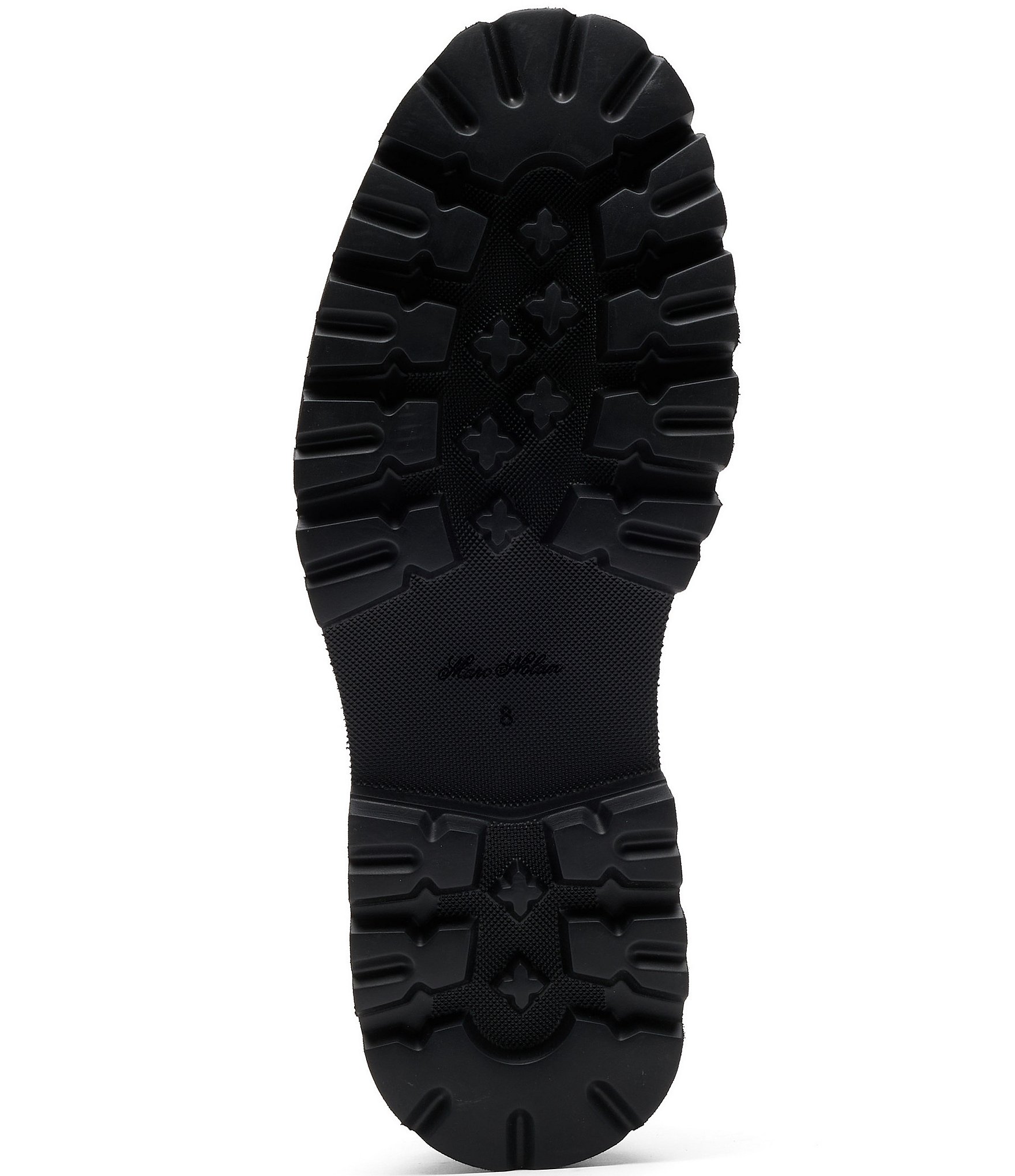 Marc Nolan Men's Blake Pebble Leather Bit Buckle Lug Loafers