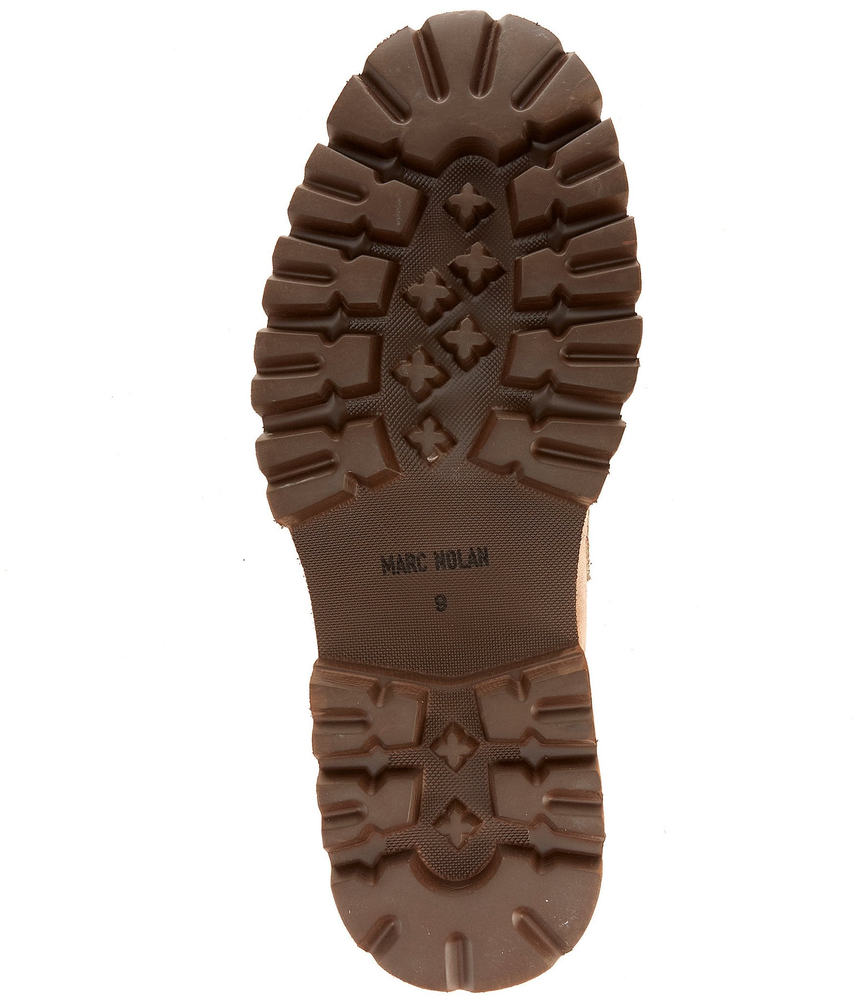 Marc Nolan Men's Blake Suede Bit Buckle Lug Loafers