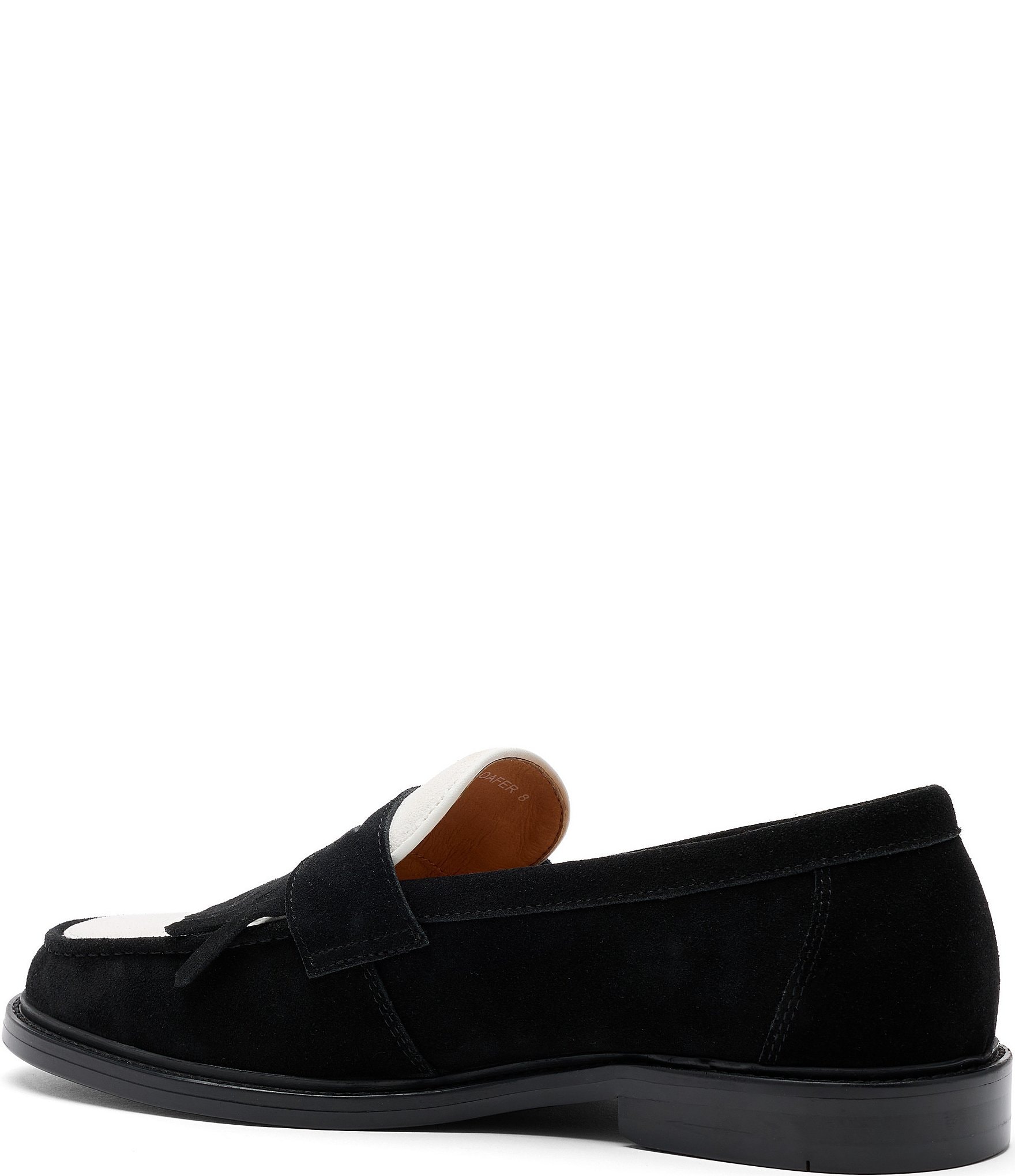 Marc Nolan Men's Clint Suede Kiltie Loafers