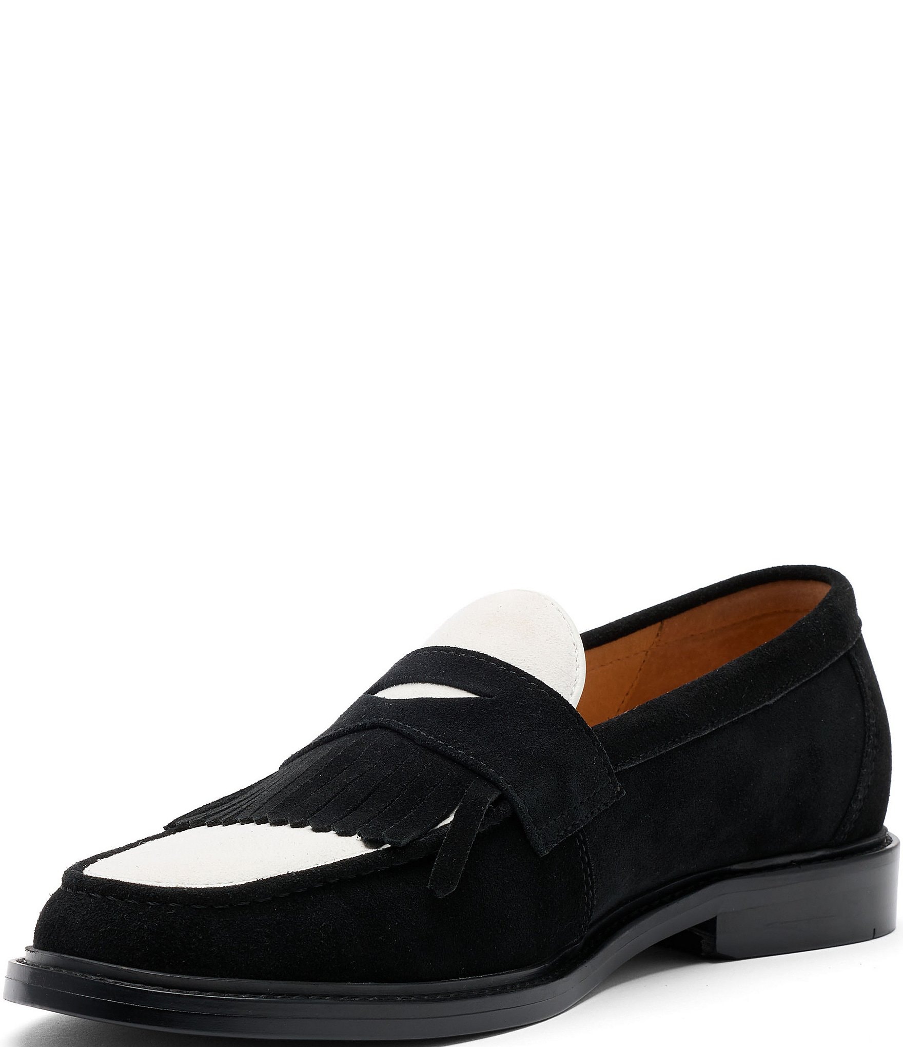 Marc Nolan Men's Clint Suede Kiltie Loafers