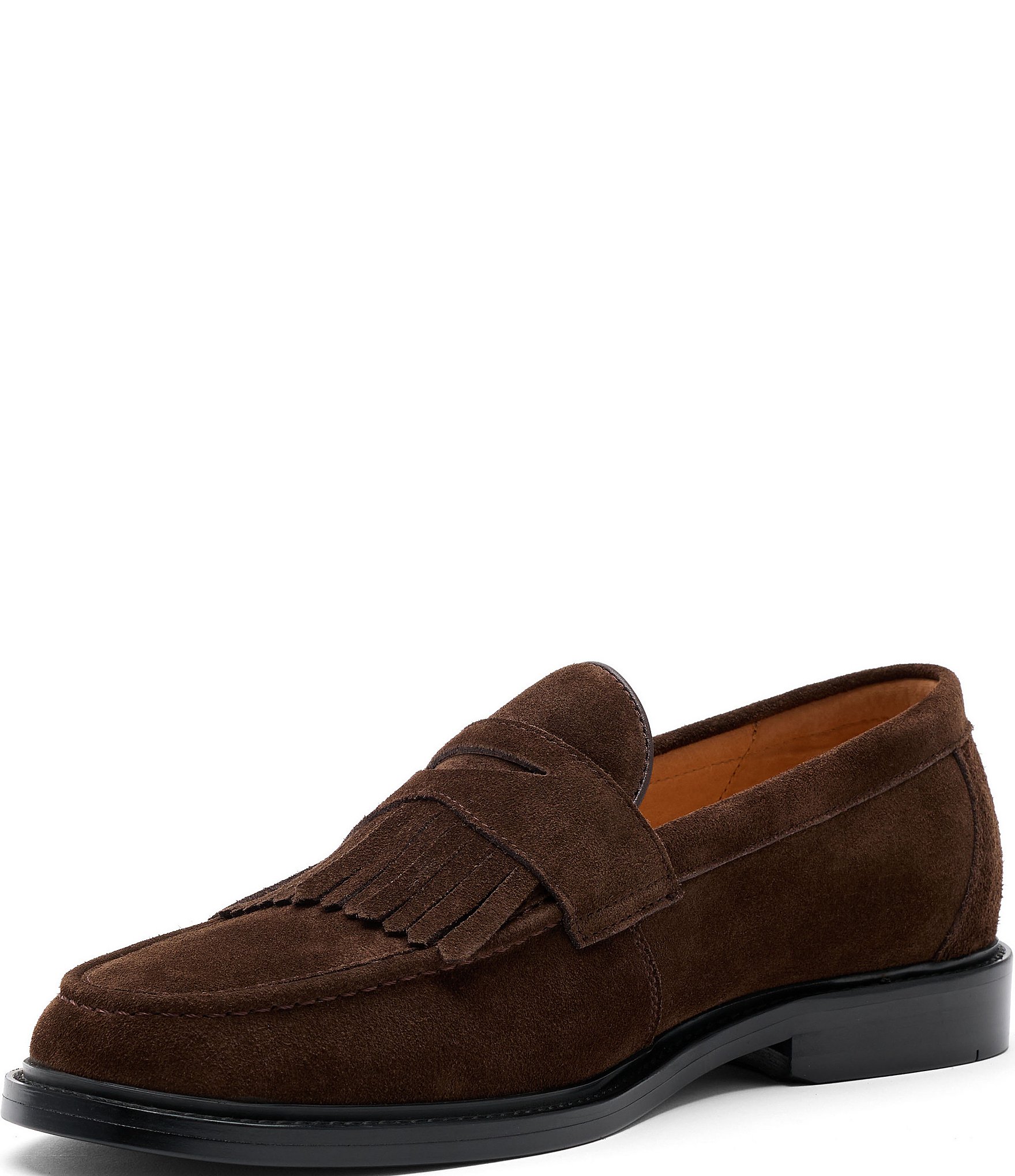 Marc Nolan Men's Clint Suede Kiltie Loafers