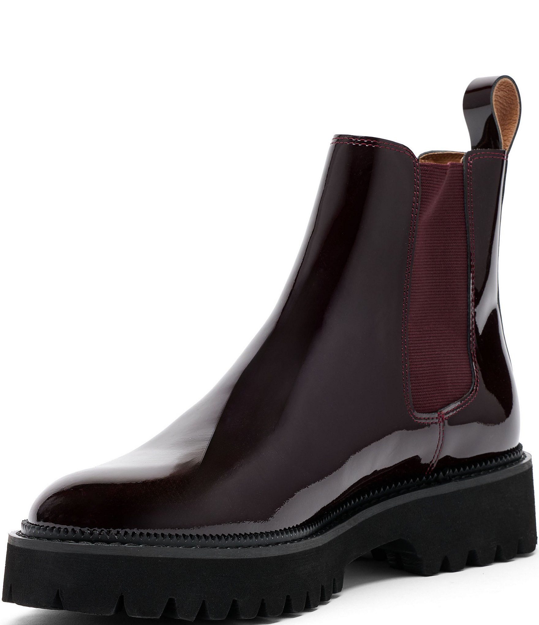 Marc Nolan Men's Dax Patent Leather Chelsea Boots