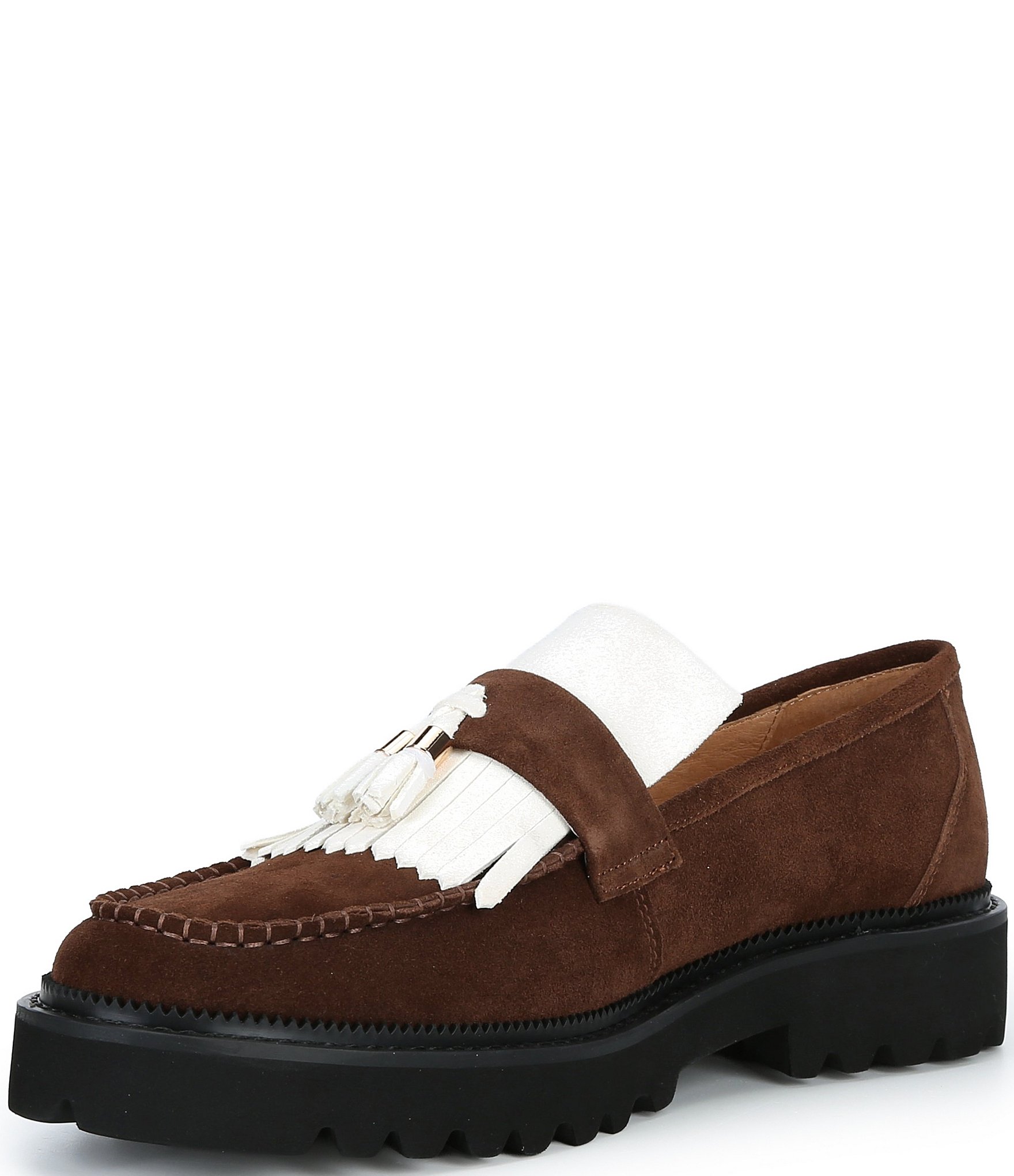 Marc Nolan Men's Journey Lug Tassel Loafers