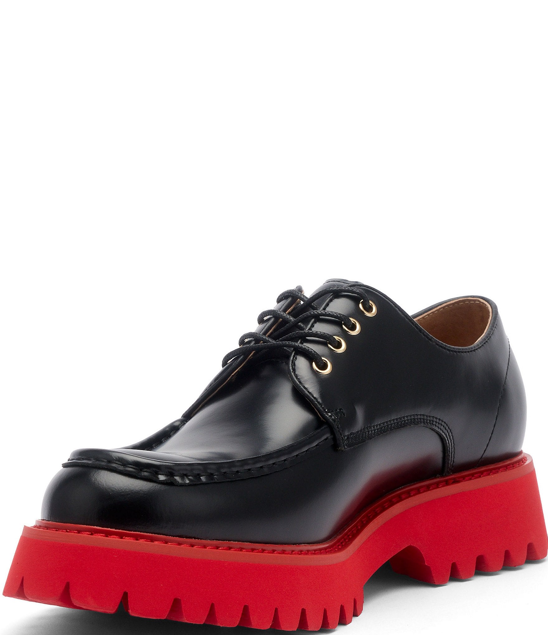 Marc Nolan Men's Luca Leather Lug Derby Oxfords