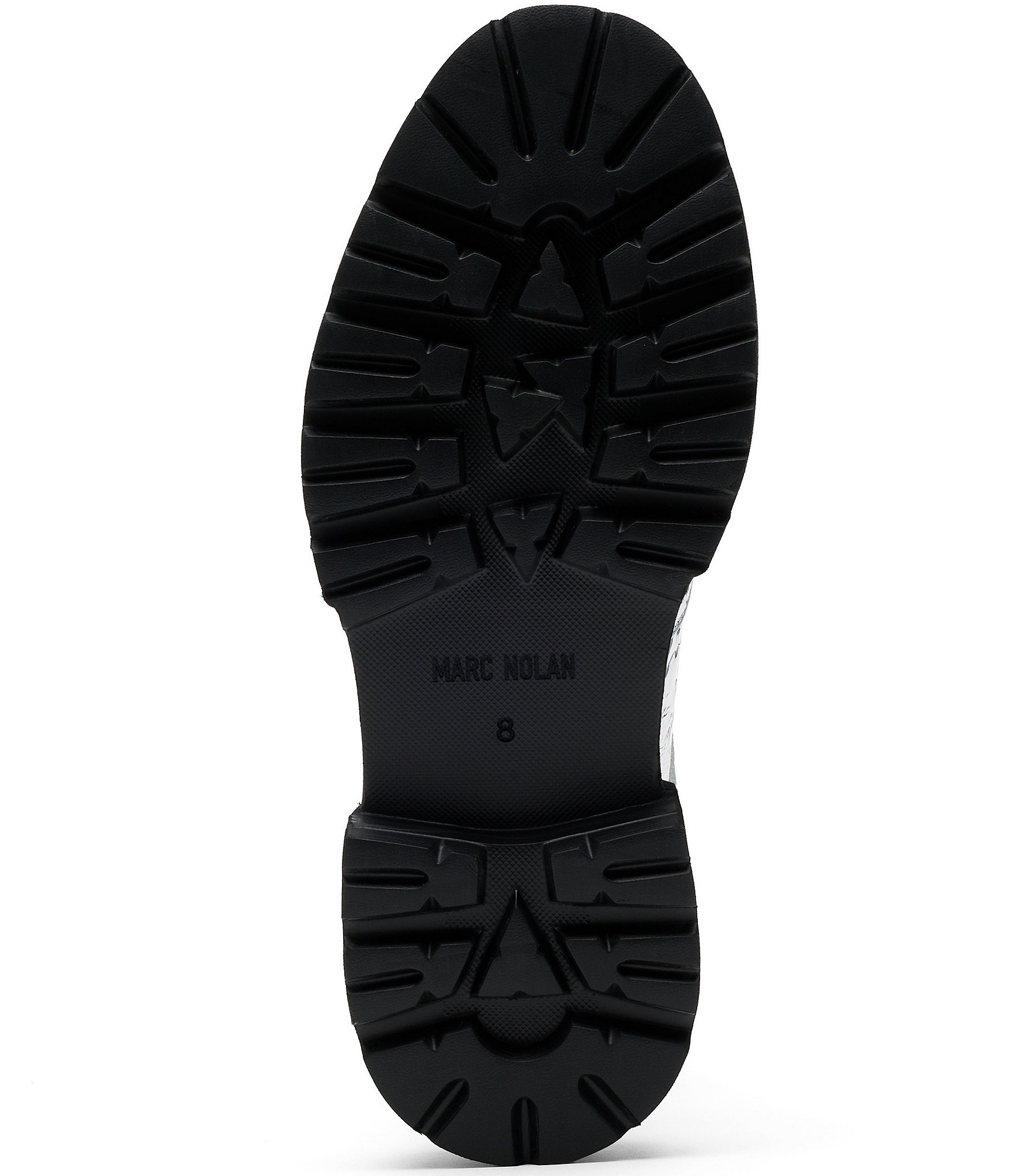 Marc Nolan Women's Ms. Atlas Chrome Patent Leather Strap Booties