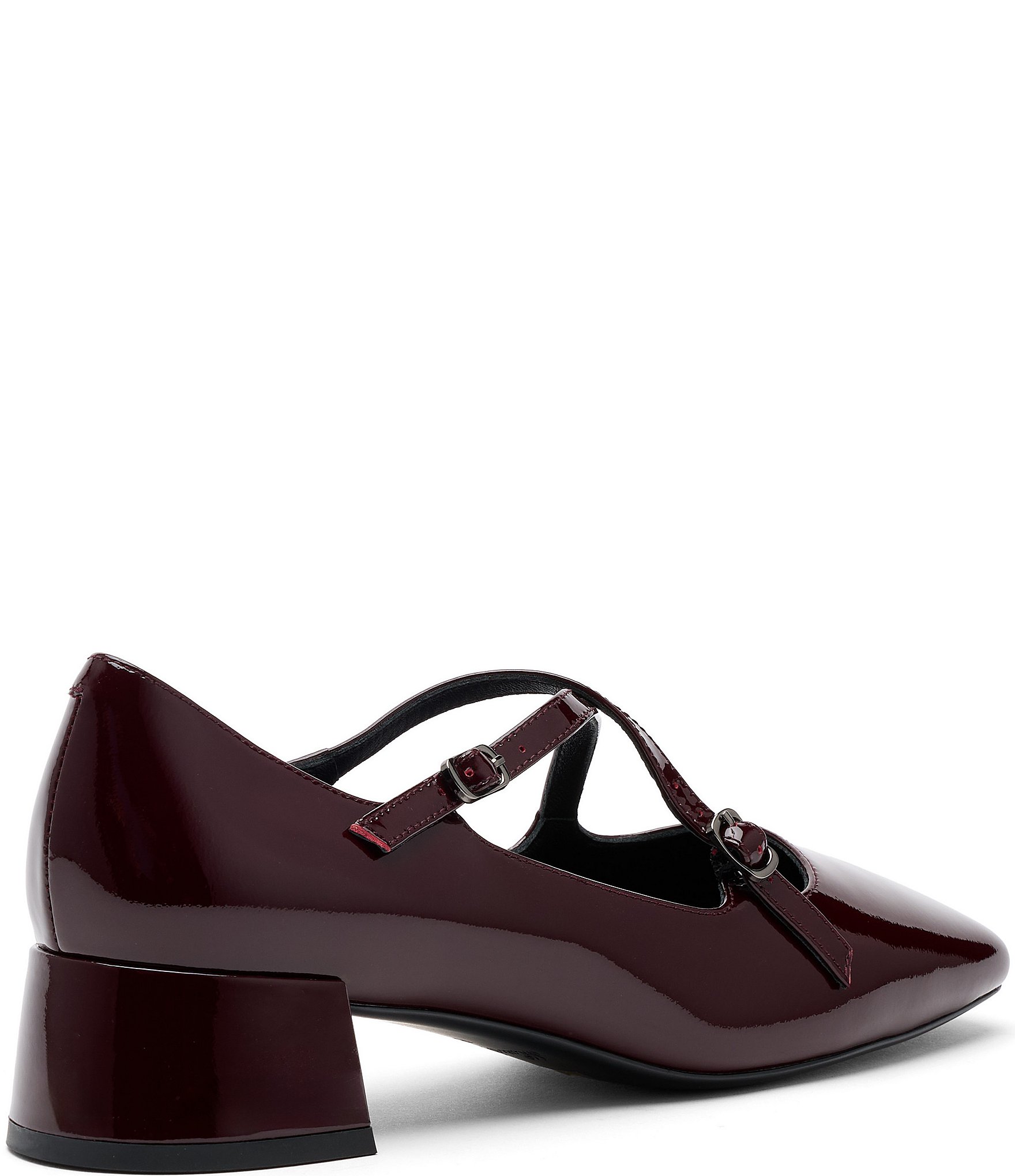 Marc Nolan Women's Ruby Patent Leather Mary Jane Block Heel Pumps