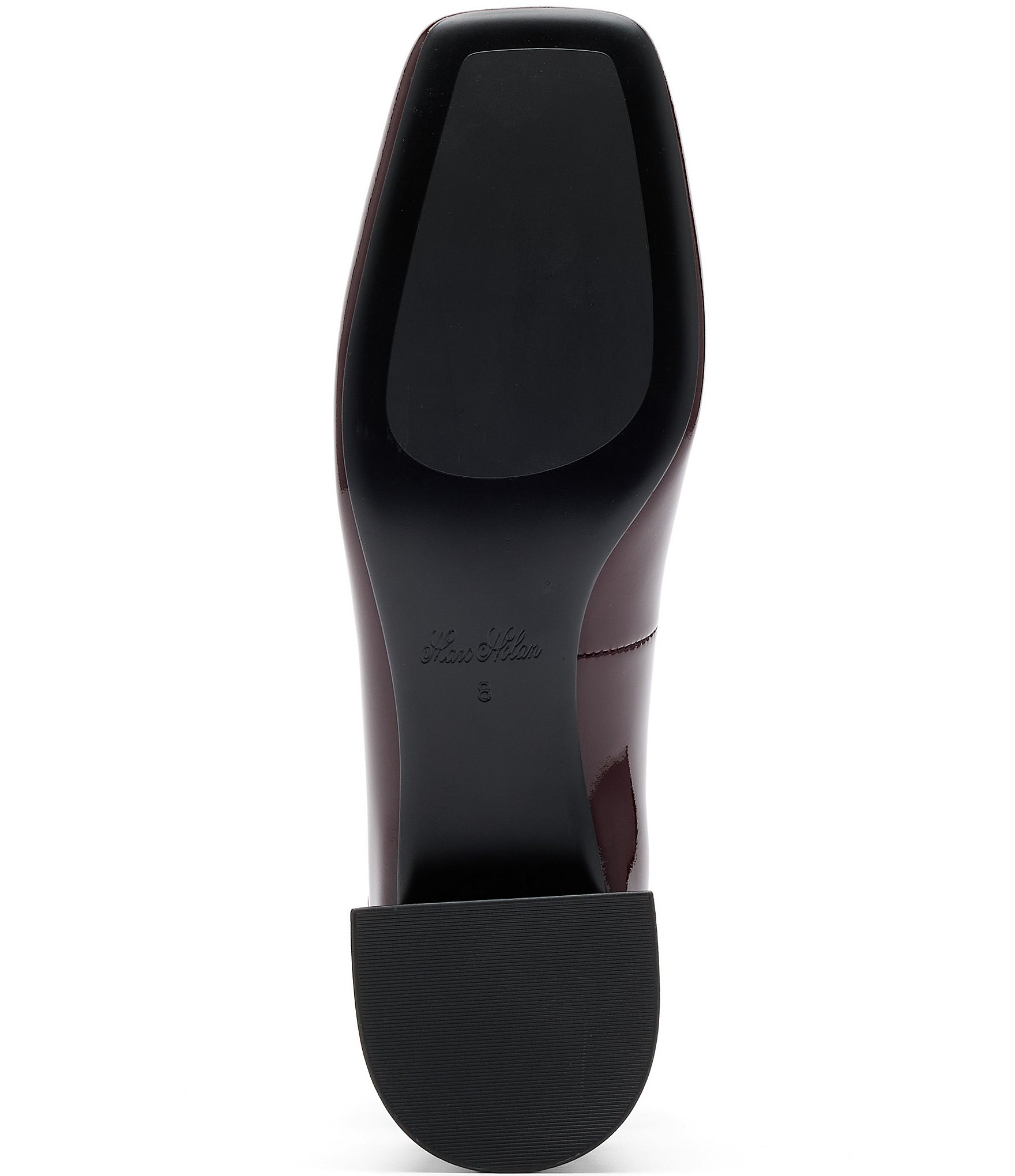 Marc Nolan Women's Ruby Patent Leather Mary Jane Block Heel Pumps