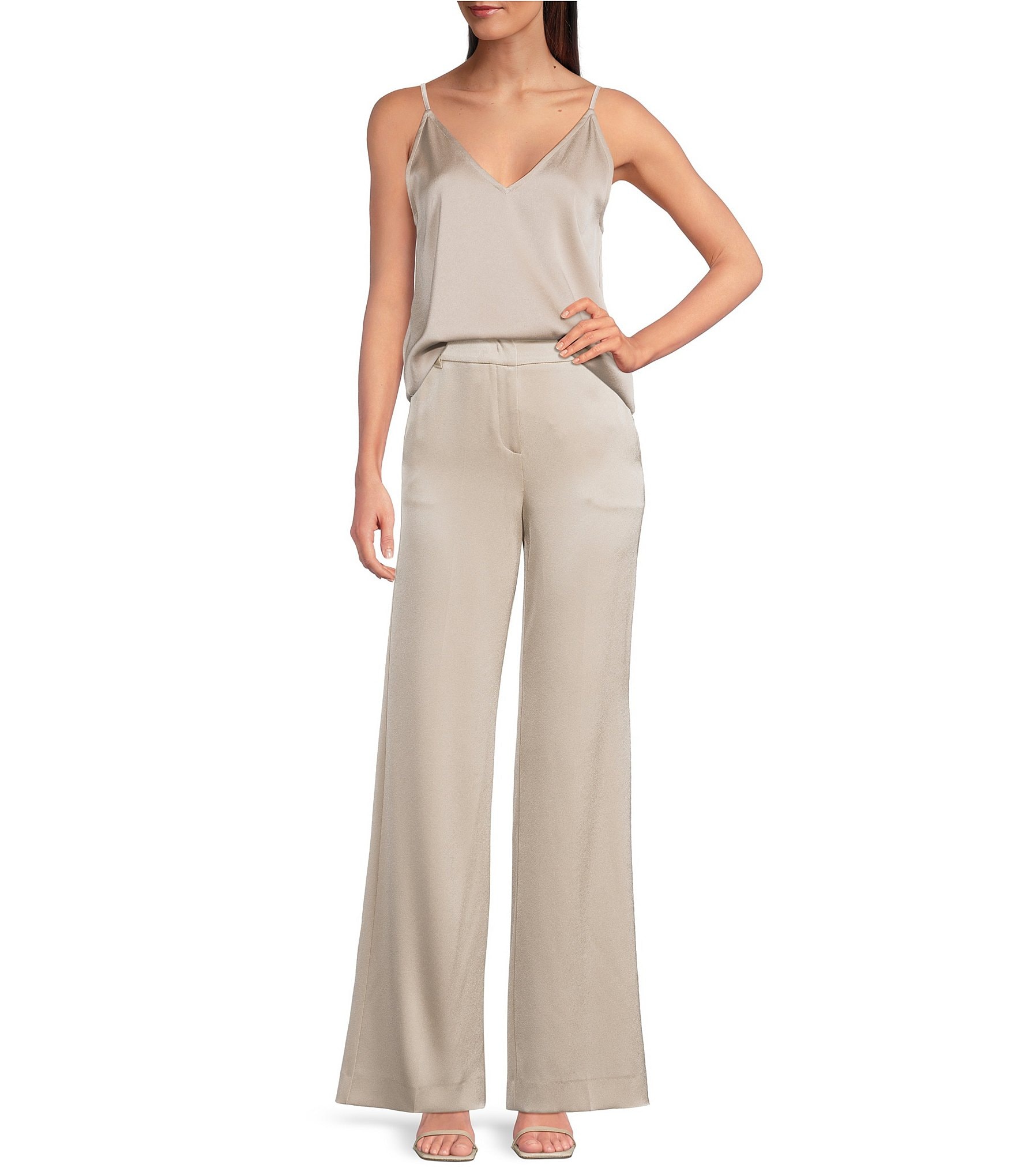 Marella Carso V-Neck Camisole Satin Top