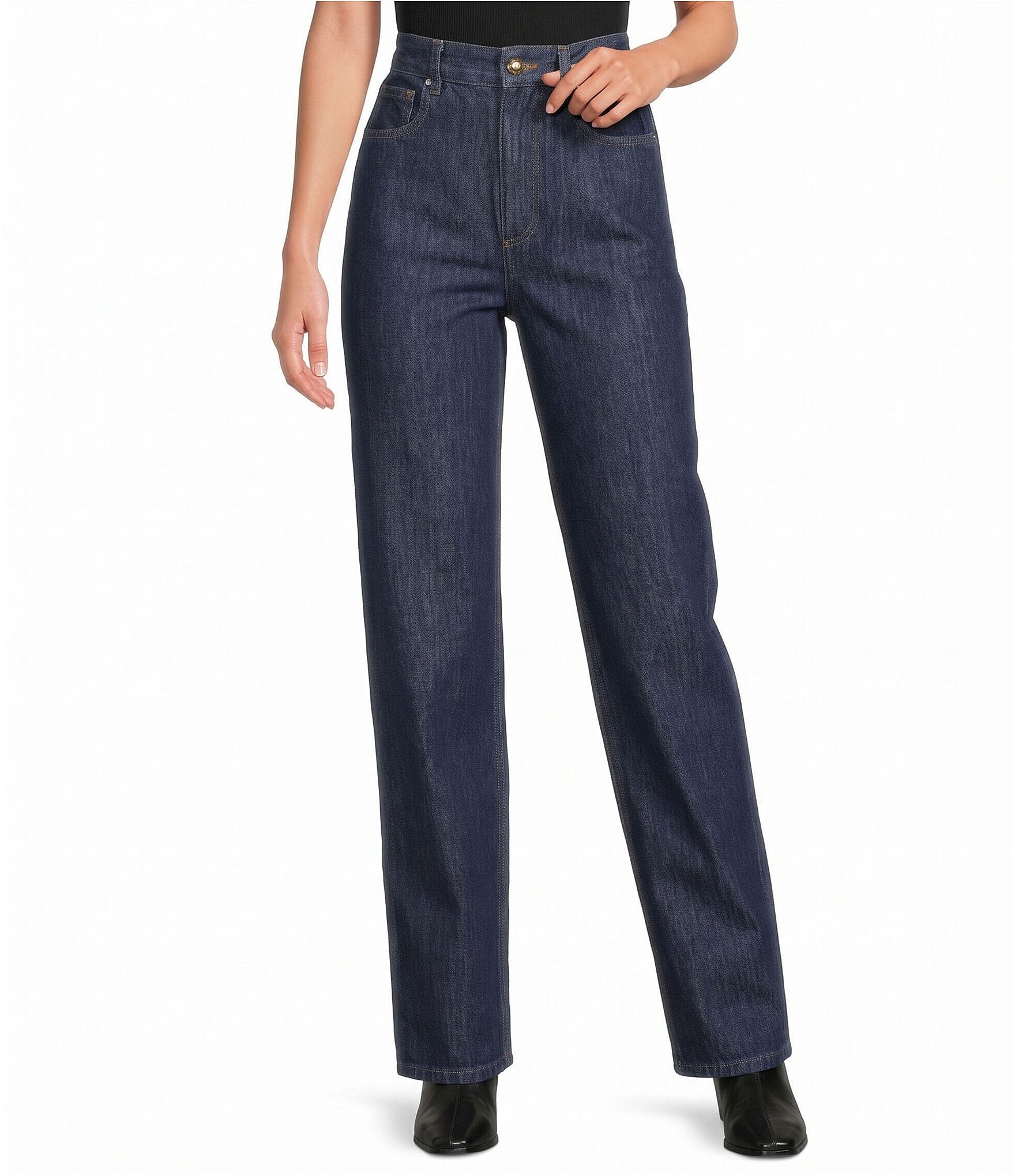 Marella High-Waisted Denim Mom Jeans