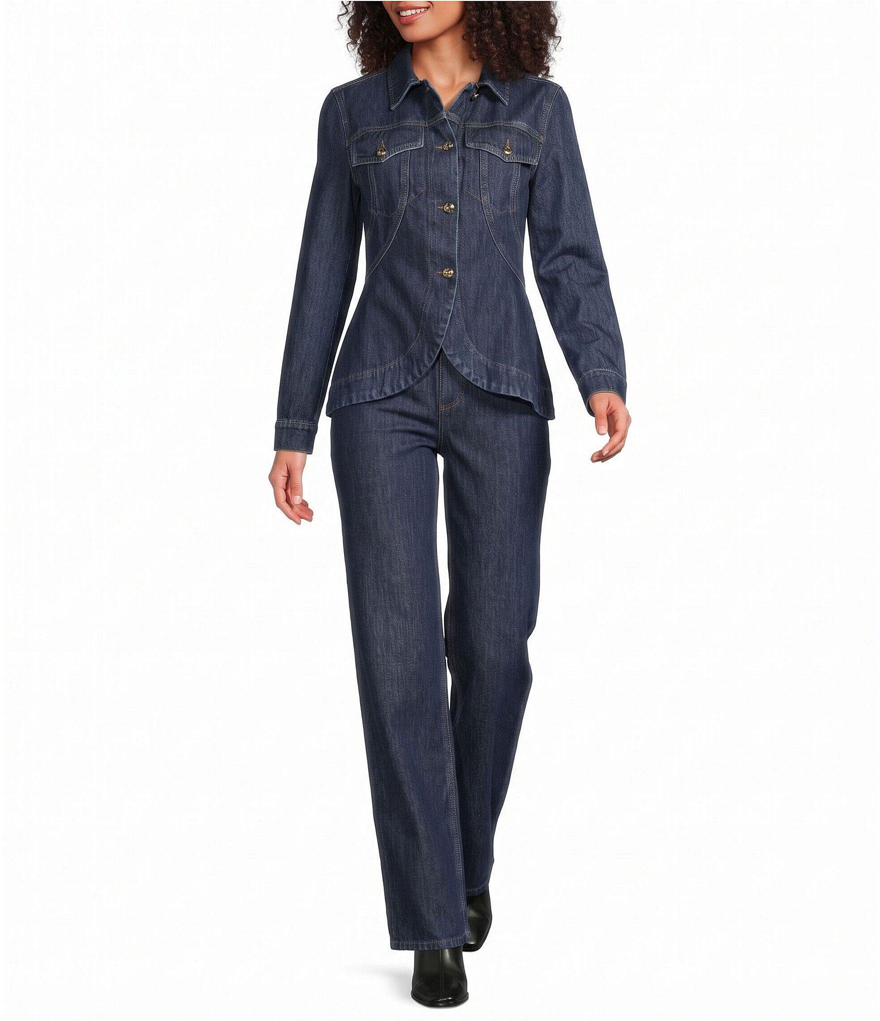 Marella High Waisted Denim Mom Jeans