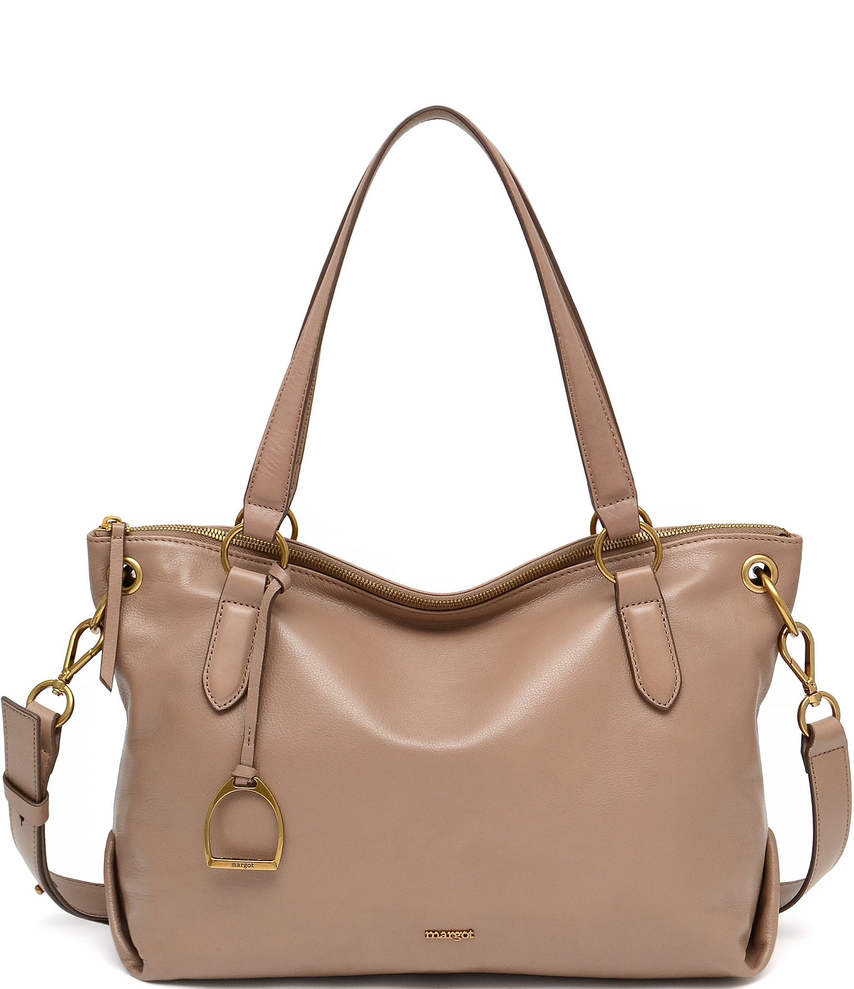 margot, Bags, Margot Leather Tassel Embellished Crossbody Bag