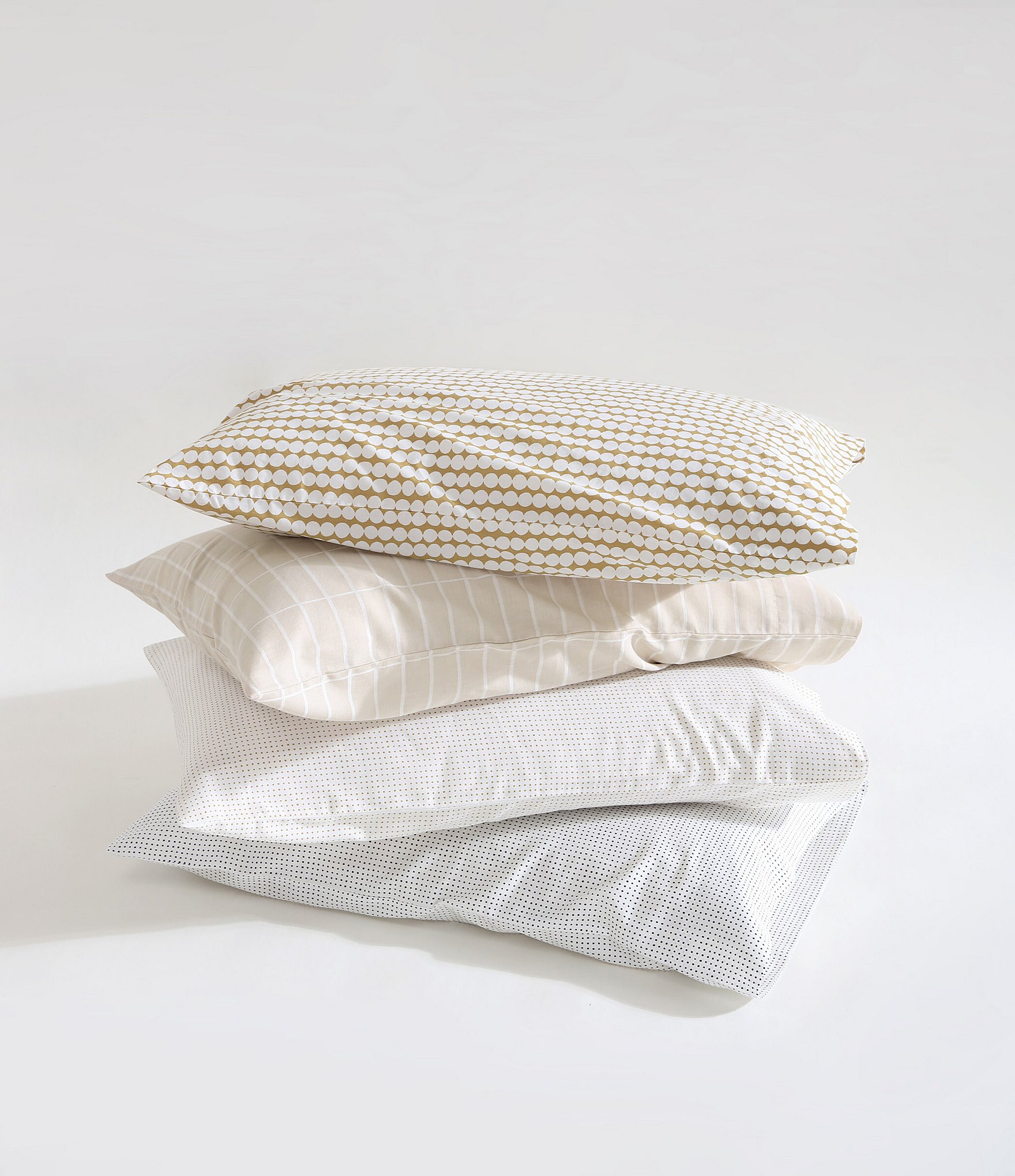 Marimekko Pieni Tiiliskivi Organic Beige Cotton Sheet Set