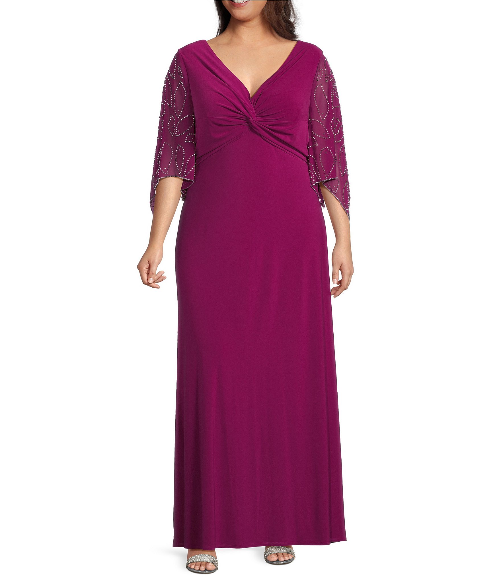 Women's Plus Size Purple Dresses Gowns Dillard's