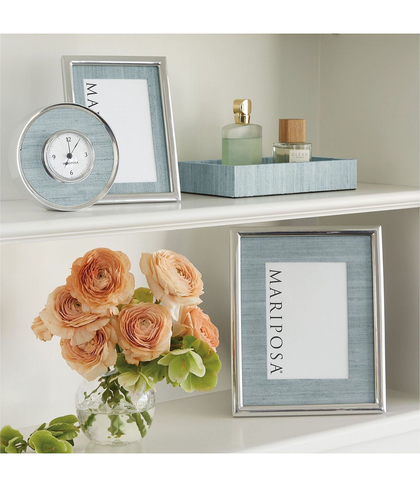 Mariposa Faux Grasscloth Collection Frame