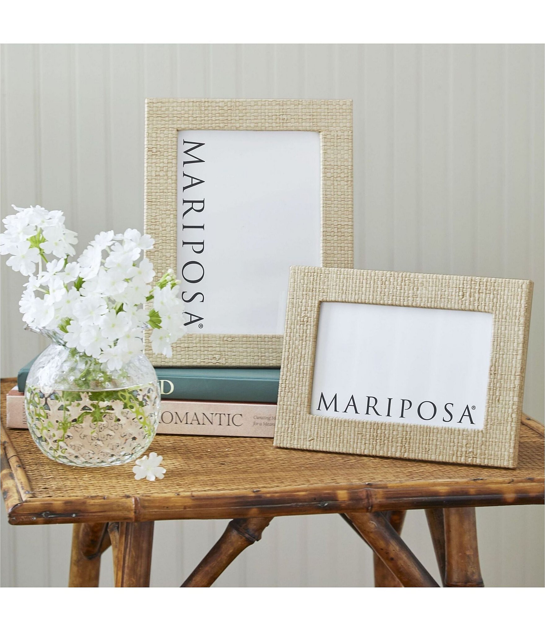 Mariposa Faux Grasscloth Collection Frame