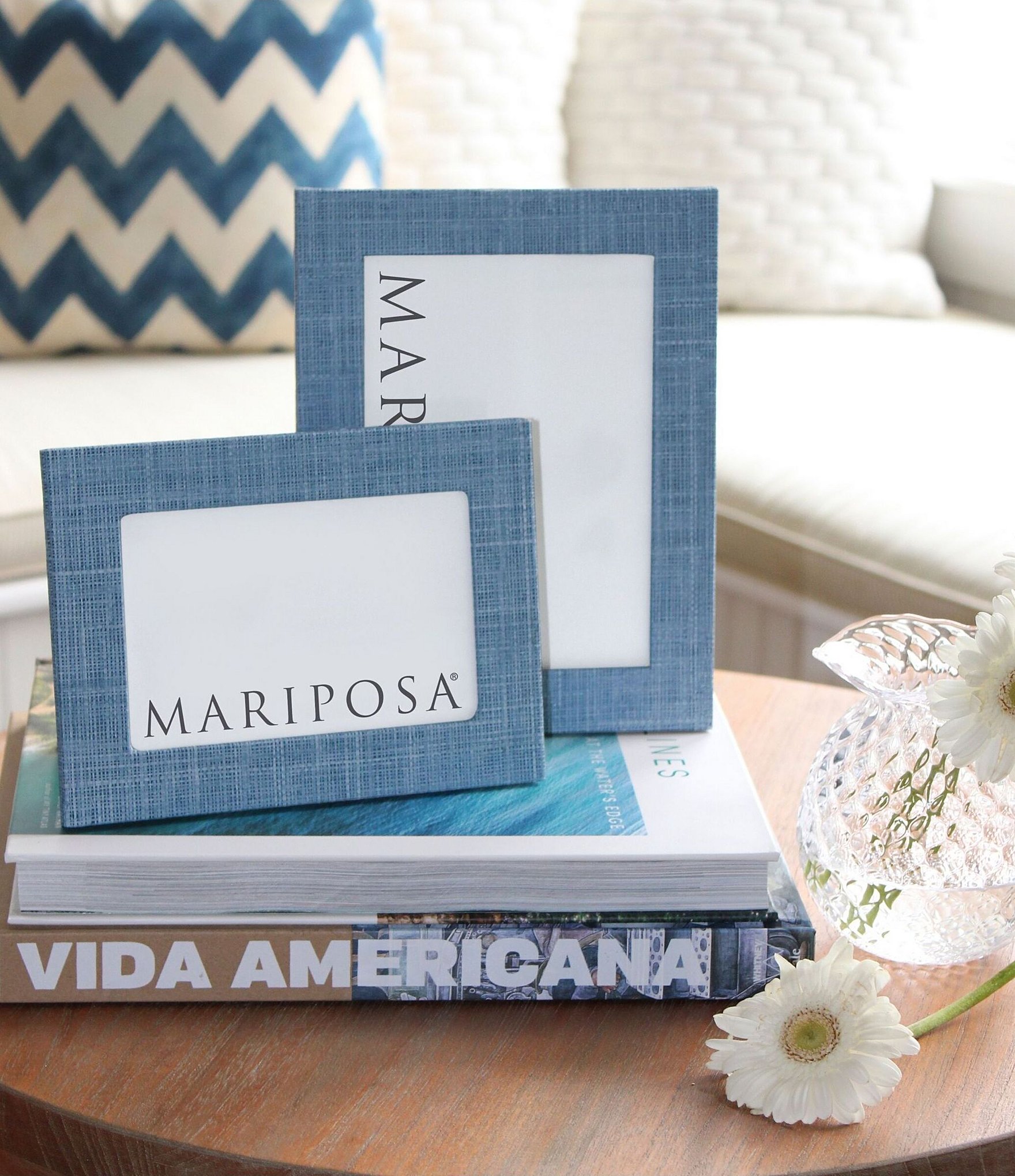 Mariposa Faux Grasscloth Collection Frame