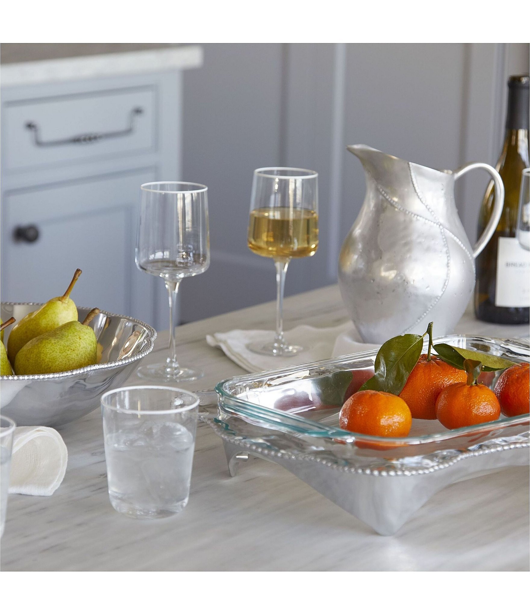 Mariposa Sueno Collection Oblong Beaded Casserole Caddy