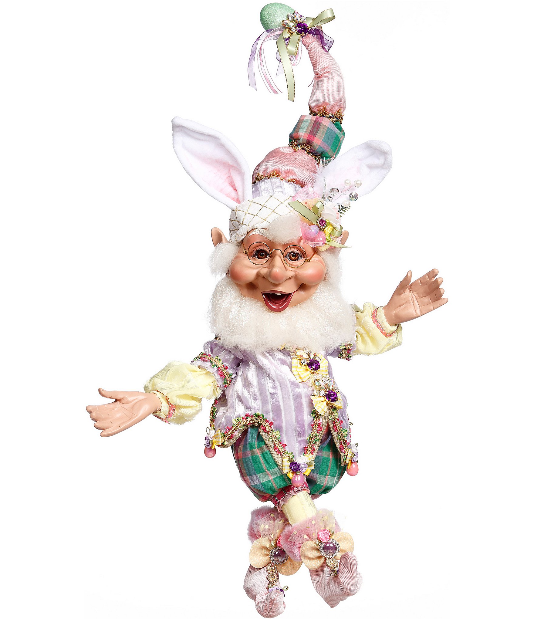 Mark Roberts Jeweled Bunny Decor 15'' Figurine