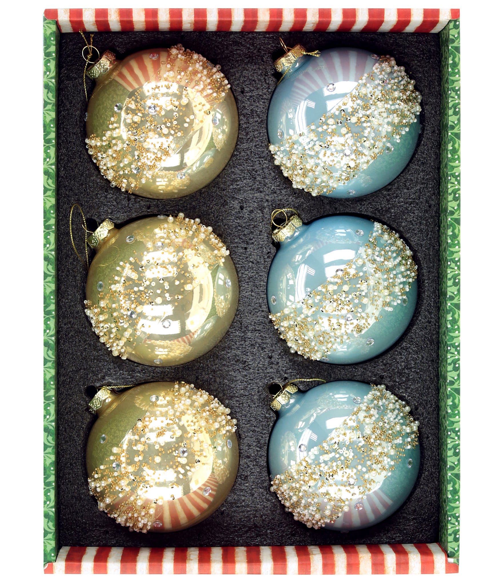Mark Roberts Enchanted Sparkle Ornament, Box Of 6