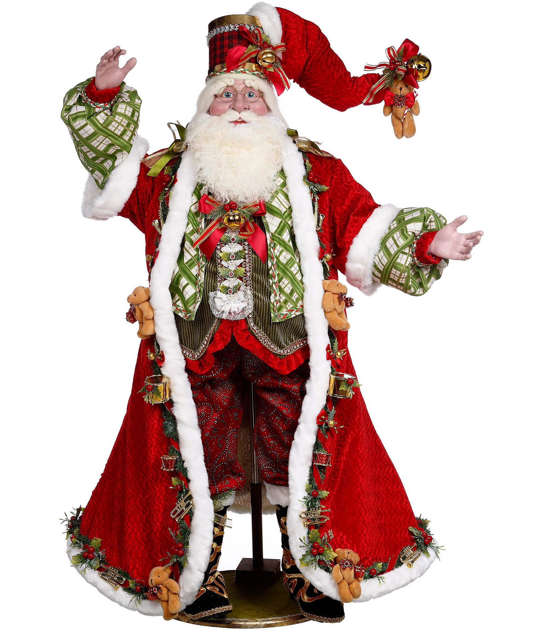 Mark Roberts Holiday Collection A Toy for Every Child Santa Figurine ...