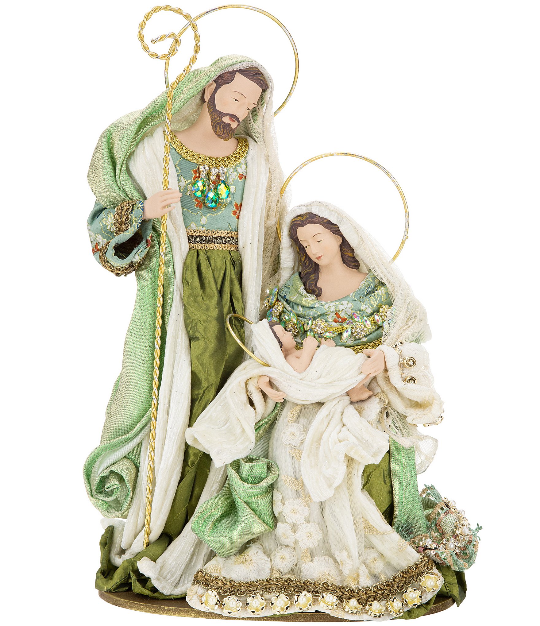 Mark Roberts Holiday Collection 16#double; Holy Family Figurine