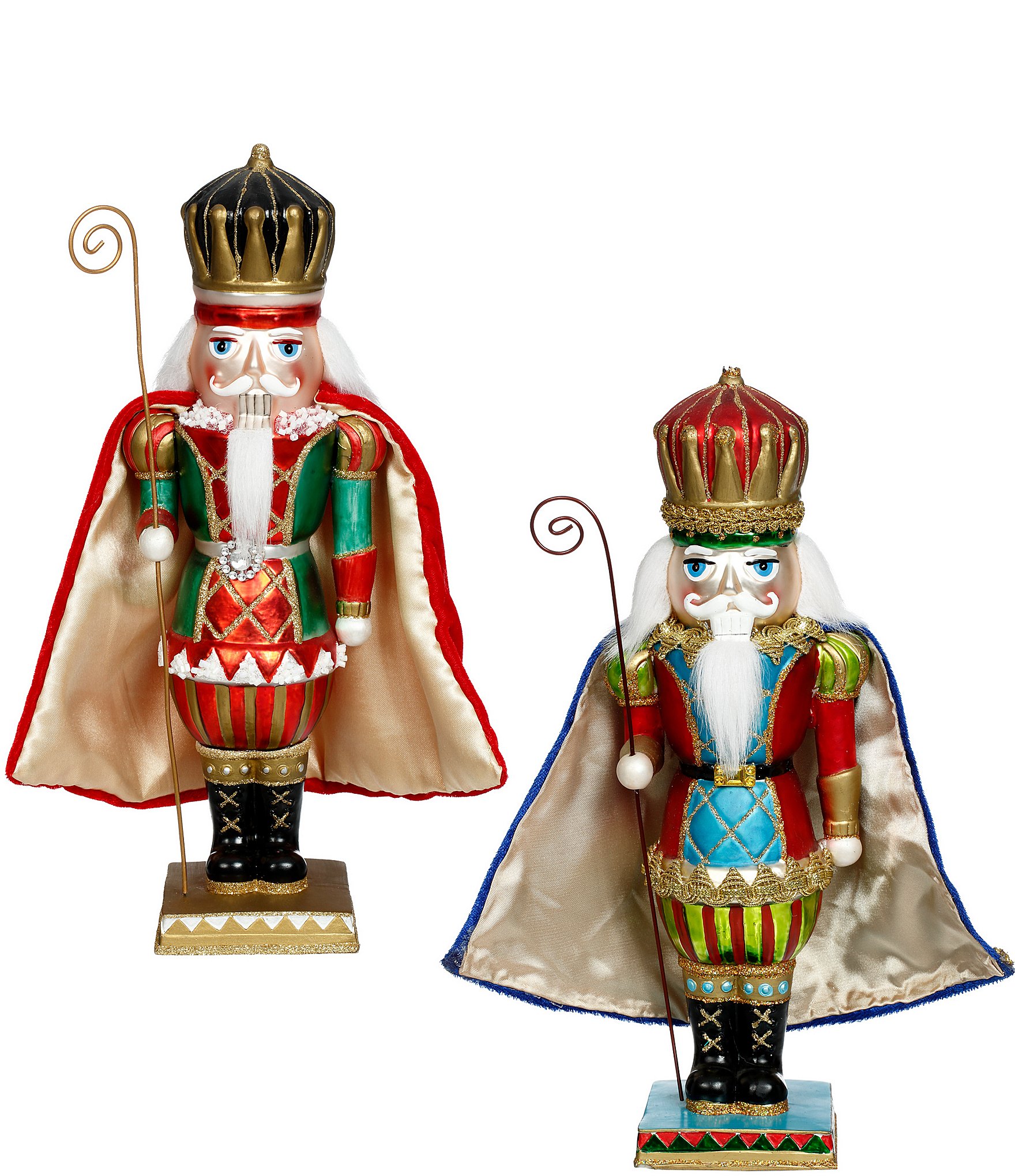 Mark Roberts Holiday Collection 2-Piece Assorted Nutcracker Tabletop Decor Set