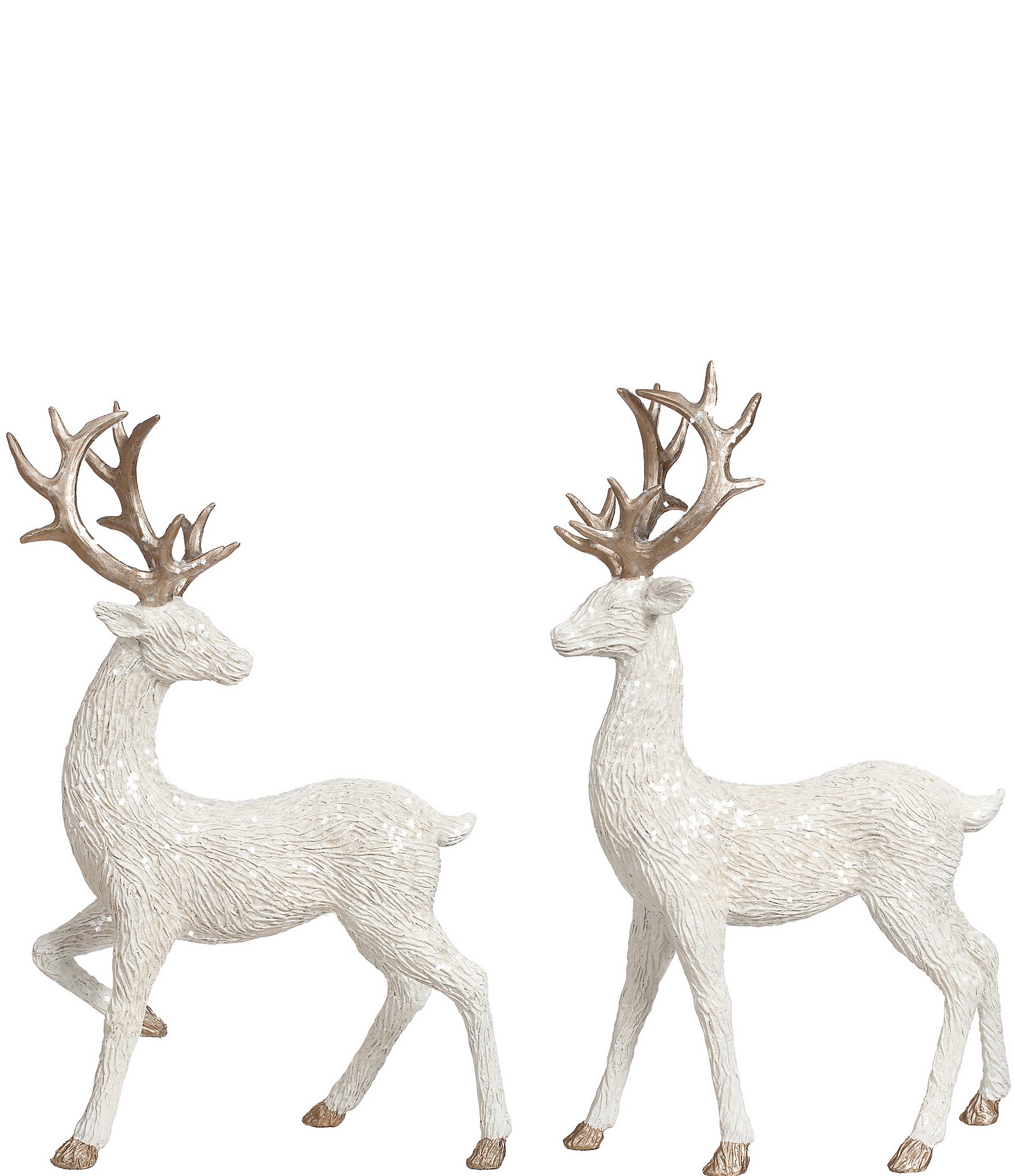 Matte' Jersey Reindeer Christmas Winter Holidays Sparkle with Joy