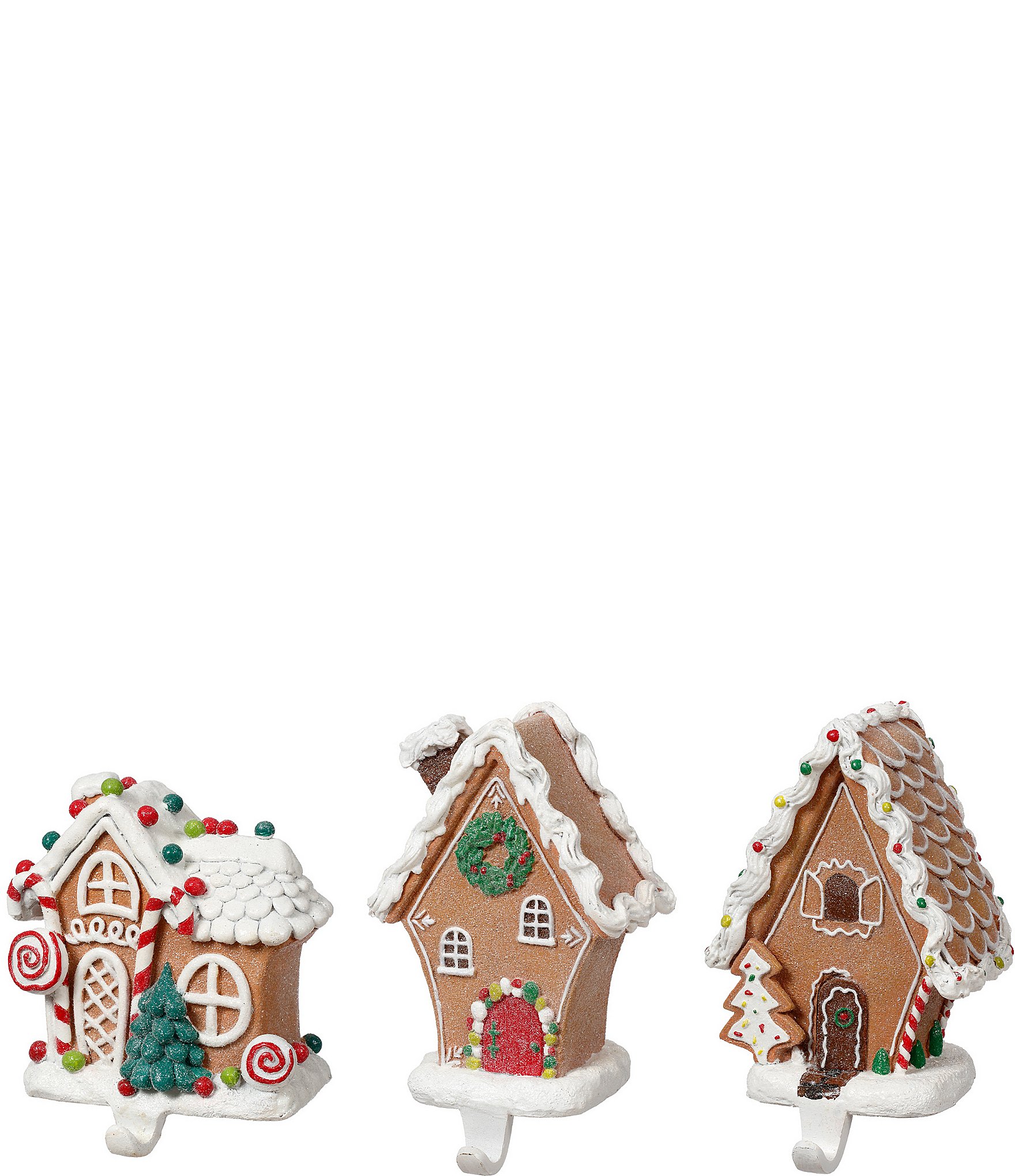Gingerbread House Stocking Canvas