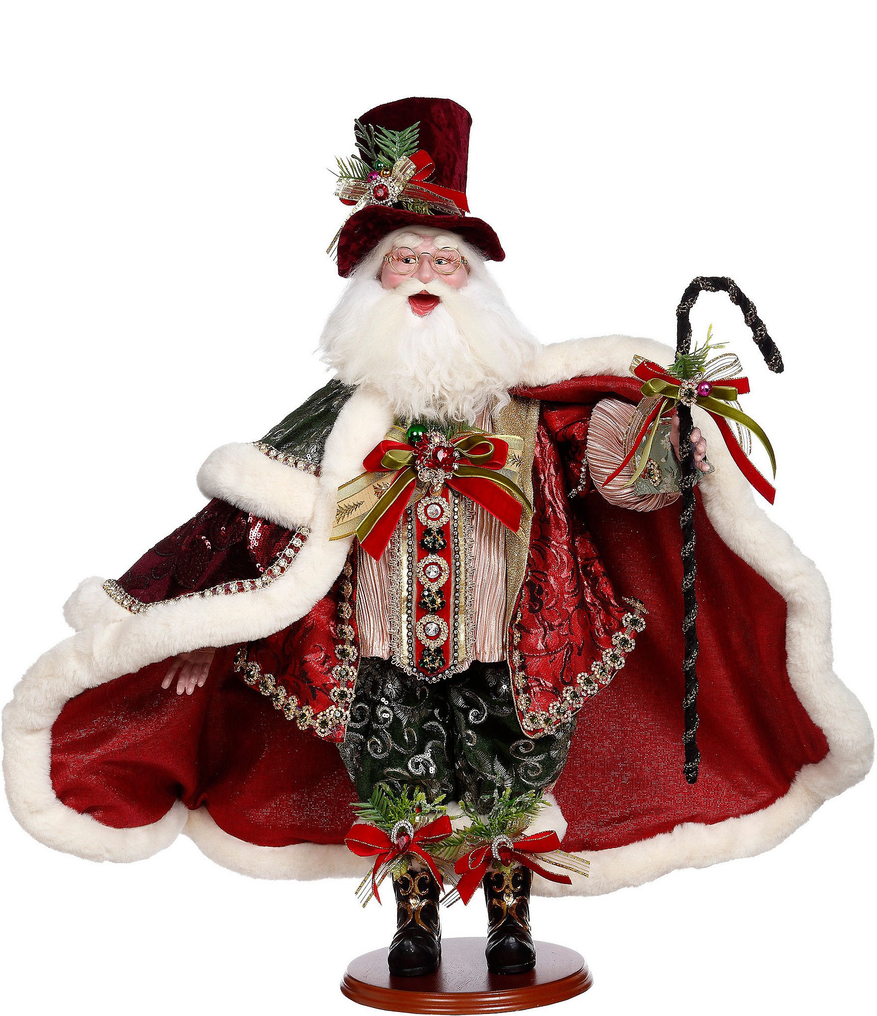 Mark Roberts Holiday Collection Christmas In The City Santa Claus Wood ...