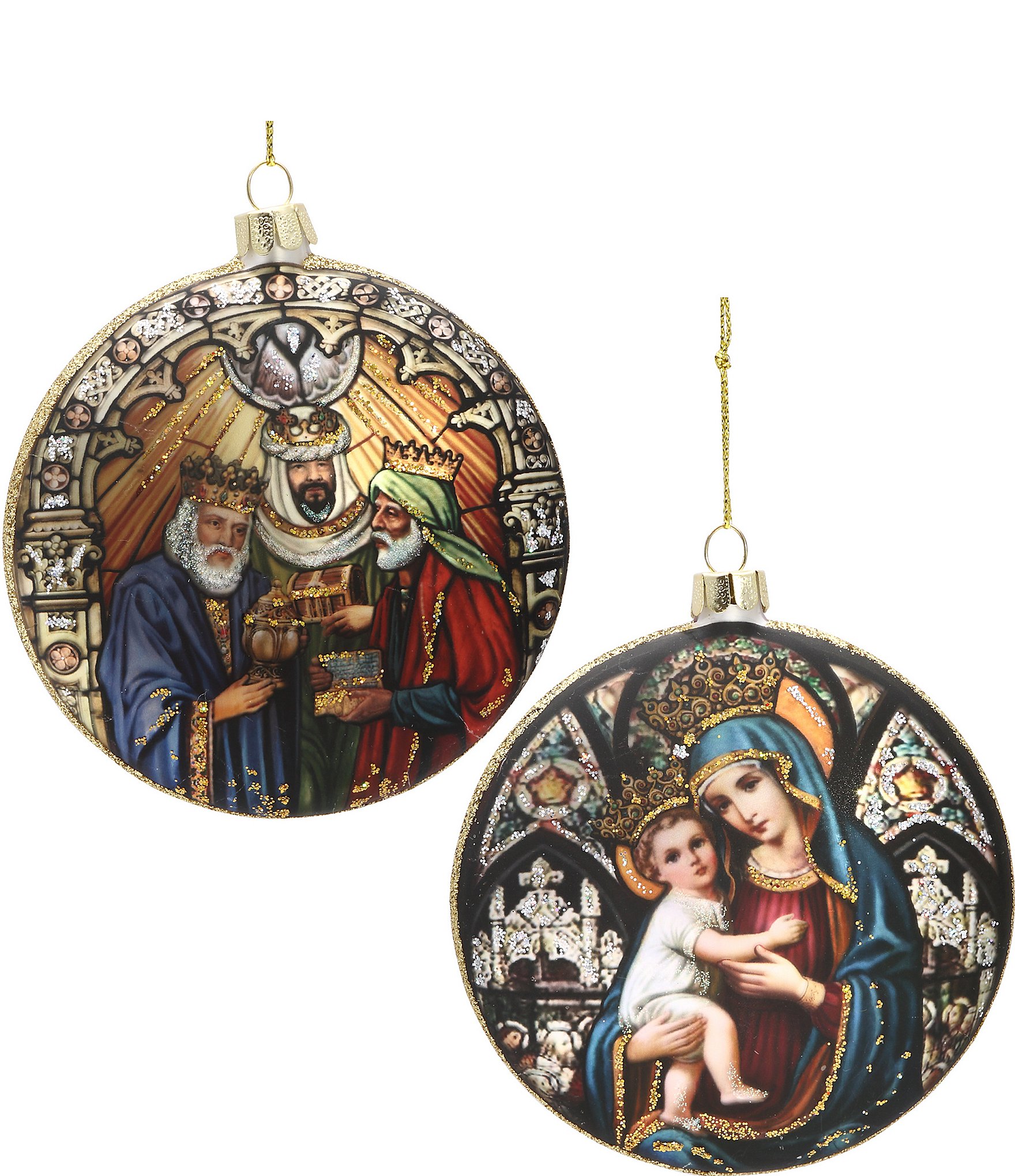 Mark Roberts Holiday Collection Iconic Nativity Assortment Ornament, Set of 12