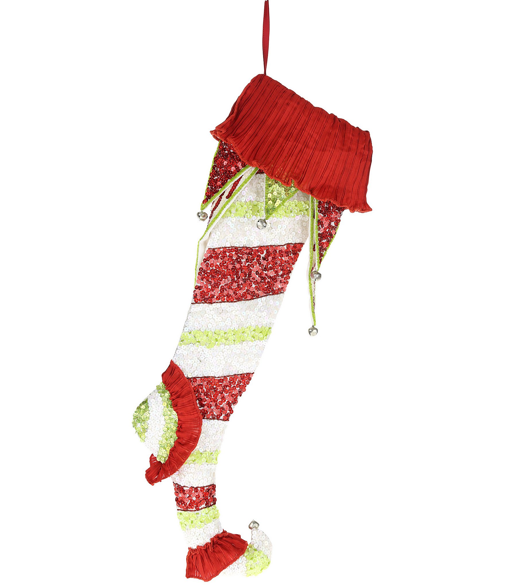 Mark Roberts Holiday Collection Merry Jester Christimas Stocking 