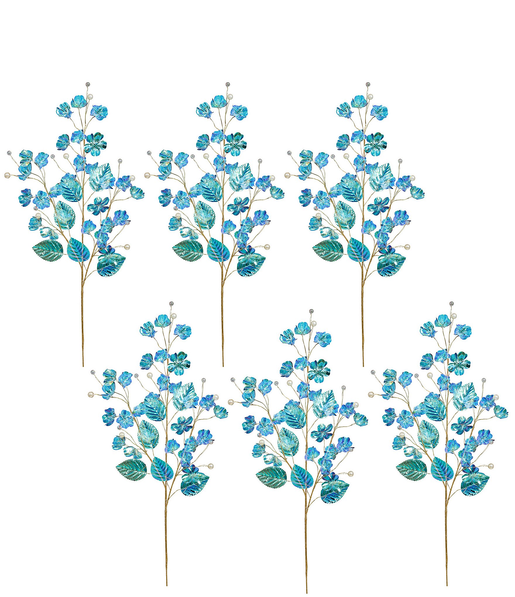 Mark Roberts Iridescent Berry Stem Set of 6