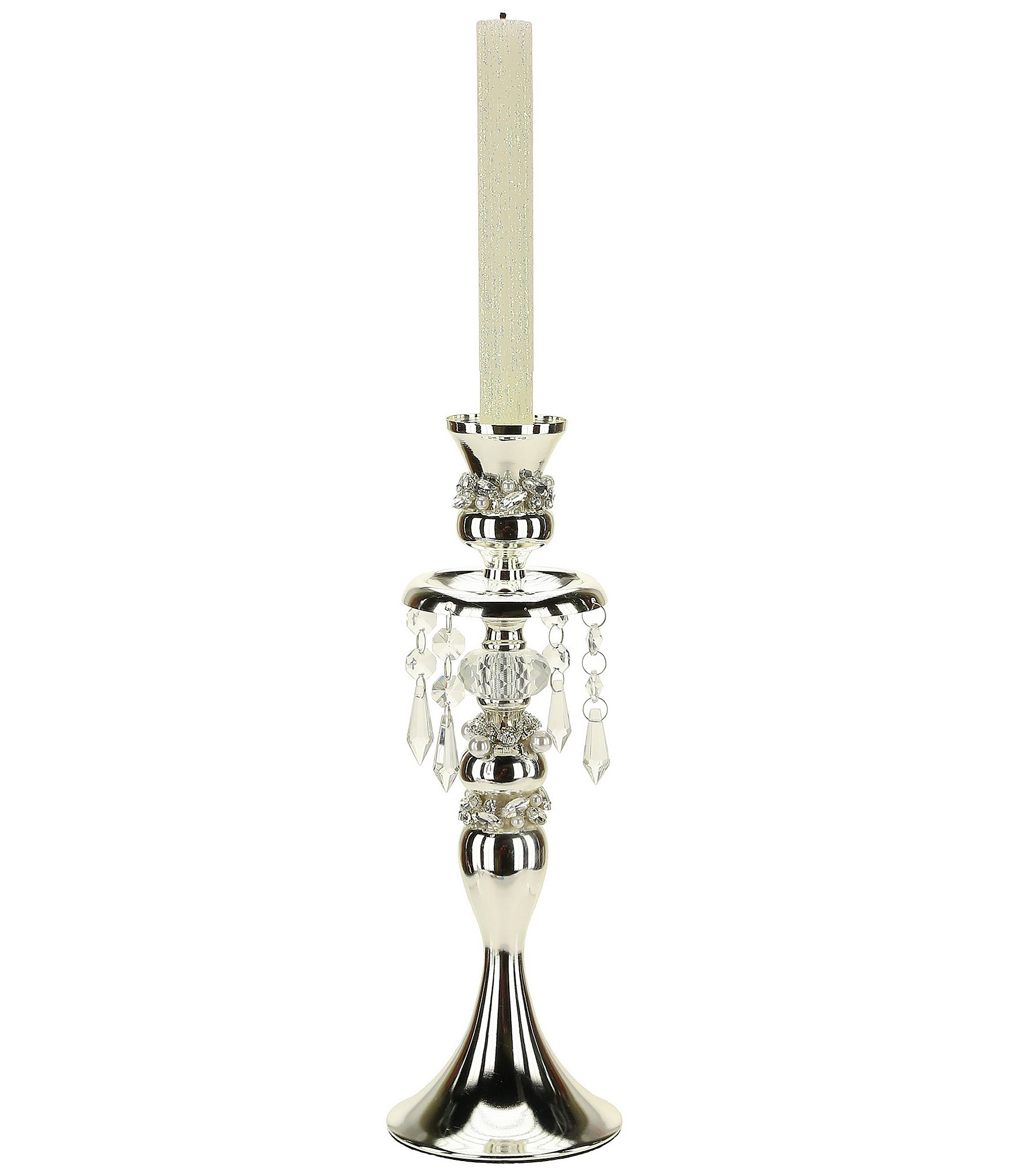 Mark Roberts Jeweled Hanging Crystal Pedestal