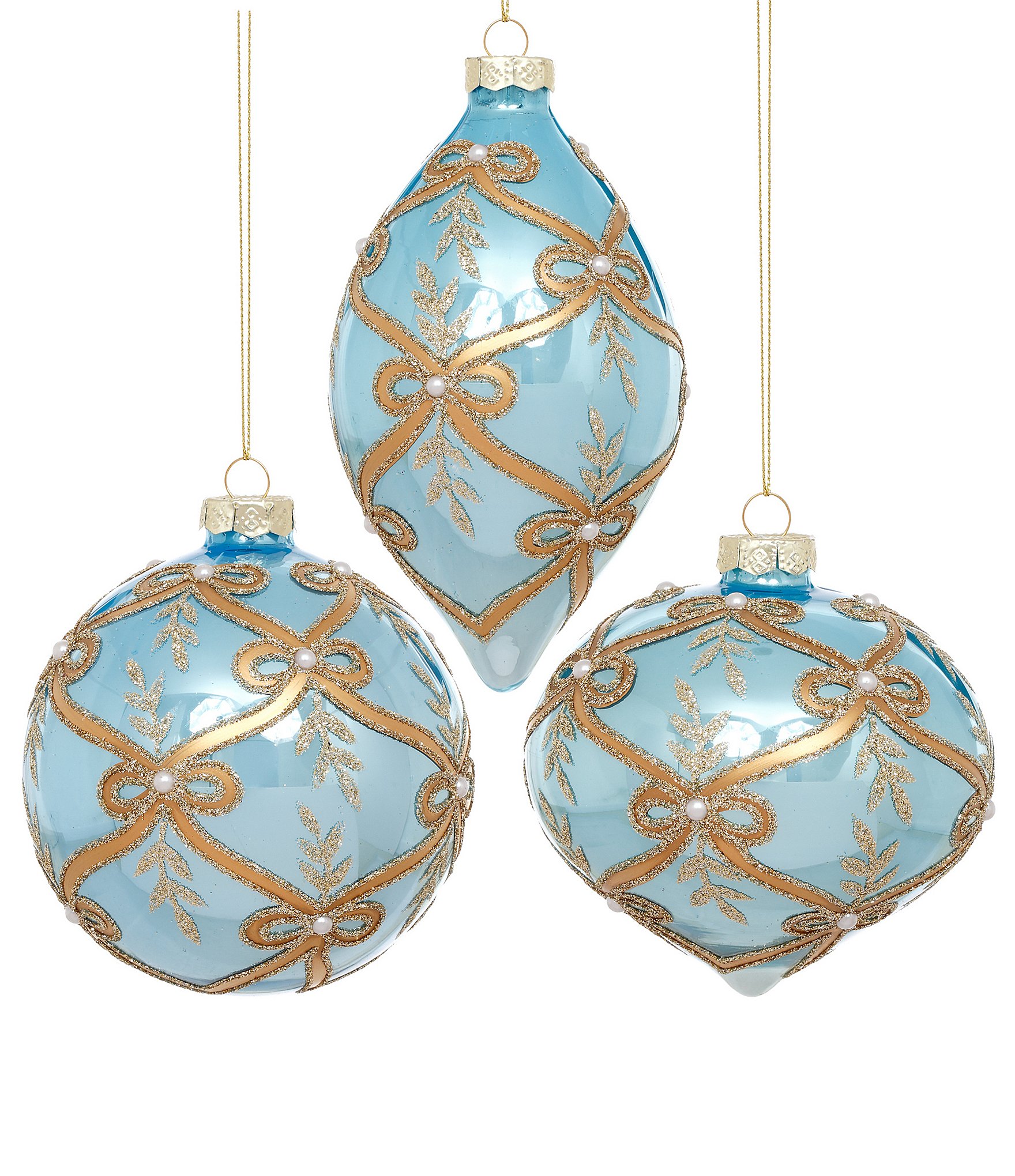 Mark Roberts Ribboned Ornament Box of 6
