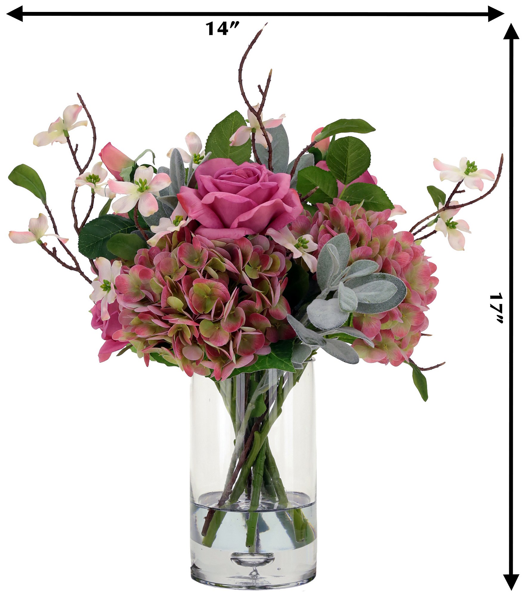 Mark Roberts Rose Hydrangea Bouquet