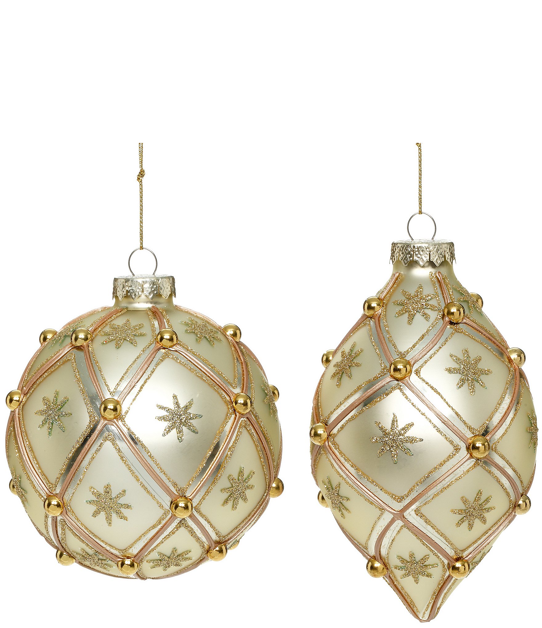 Mark Roberts Snowflakes Ornament Box of 6