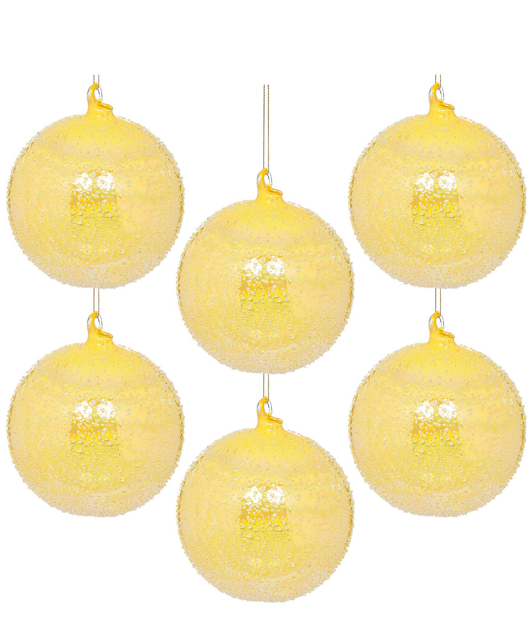 Mark Roberts Sparkling Ombre Ornament, Small Set Of 6