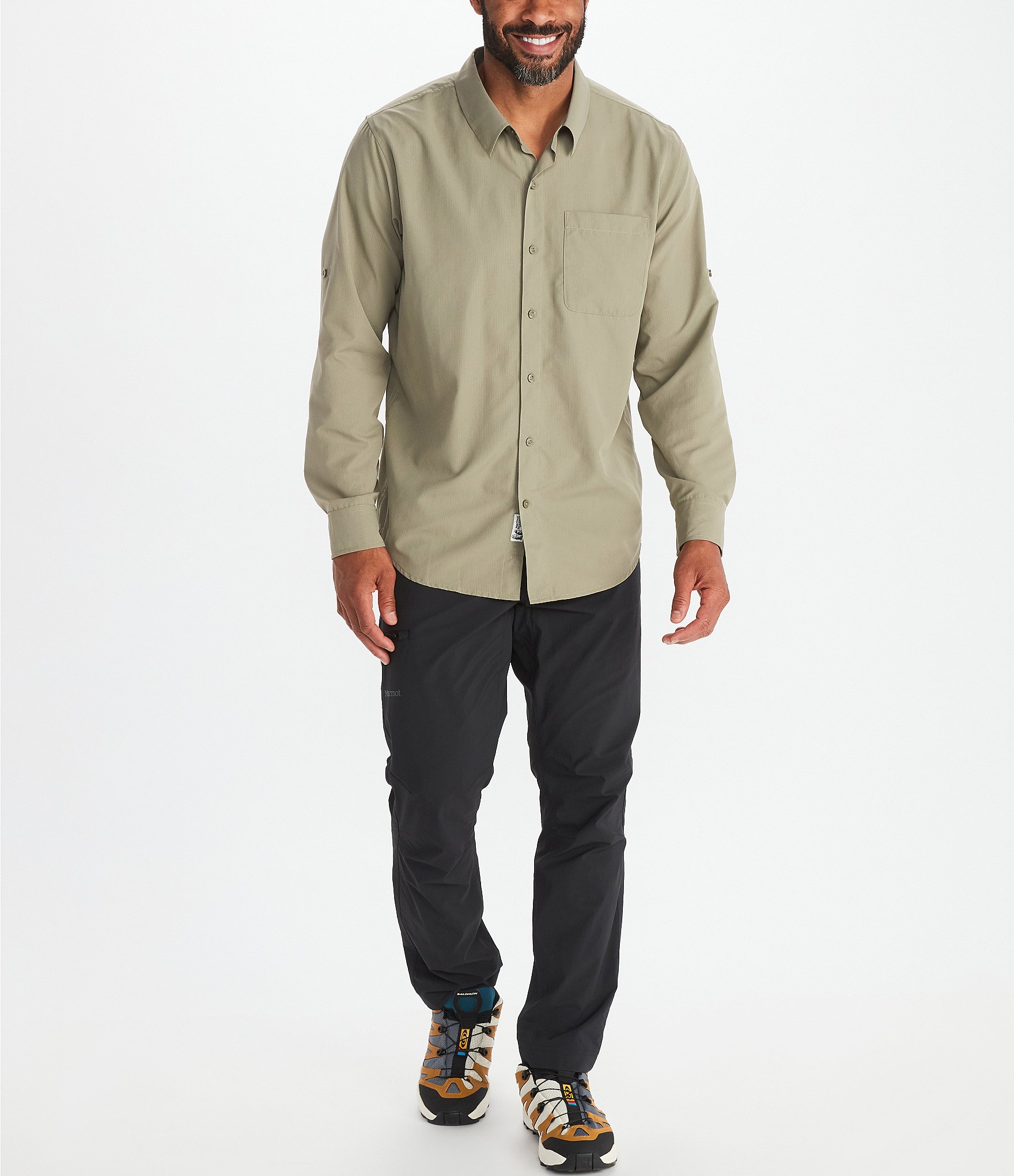 Marmot Aerobora Performance Long Sleeve Woven Shirt