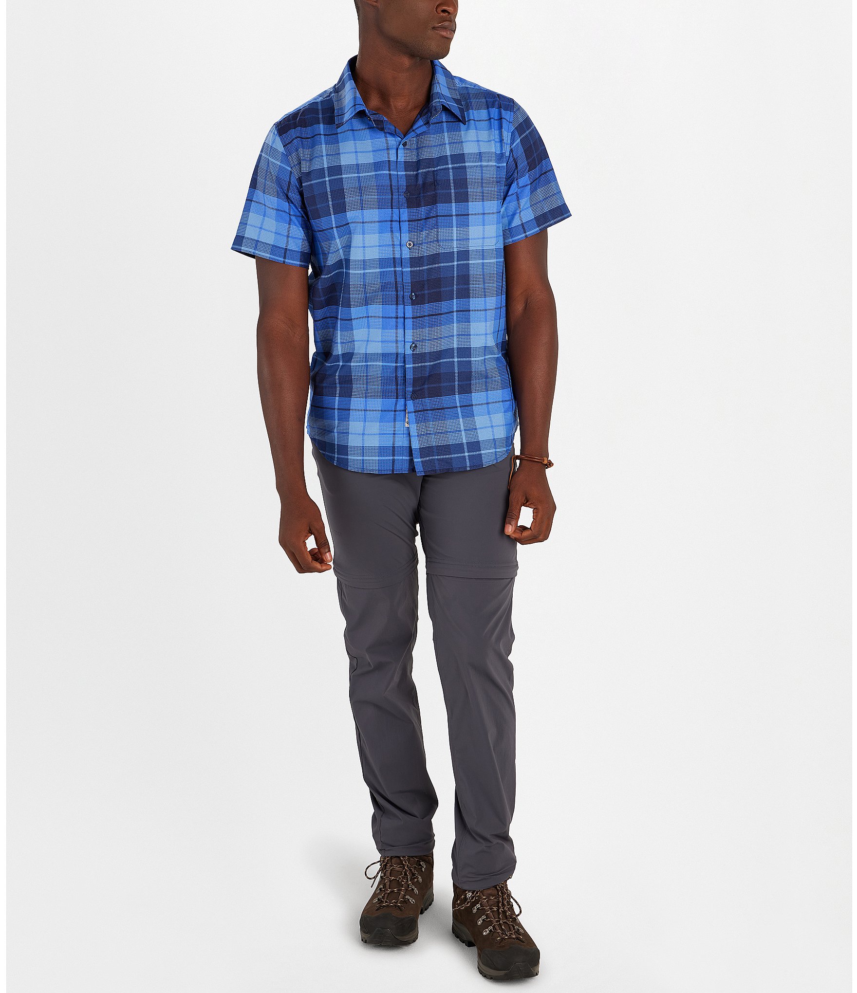 Marmot Aerobora Short-Sleeve Plaid Woven Shirt