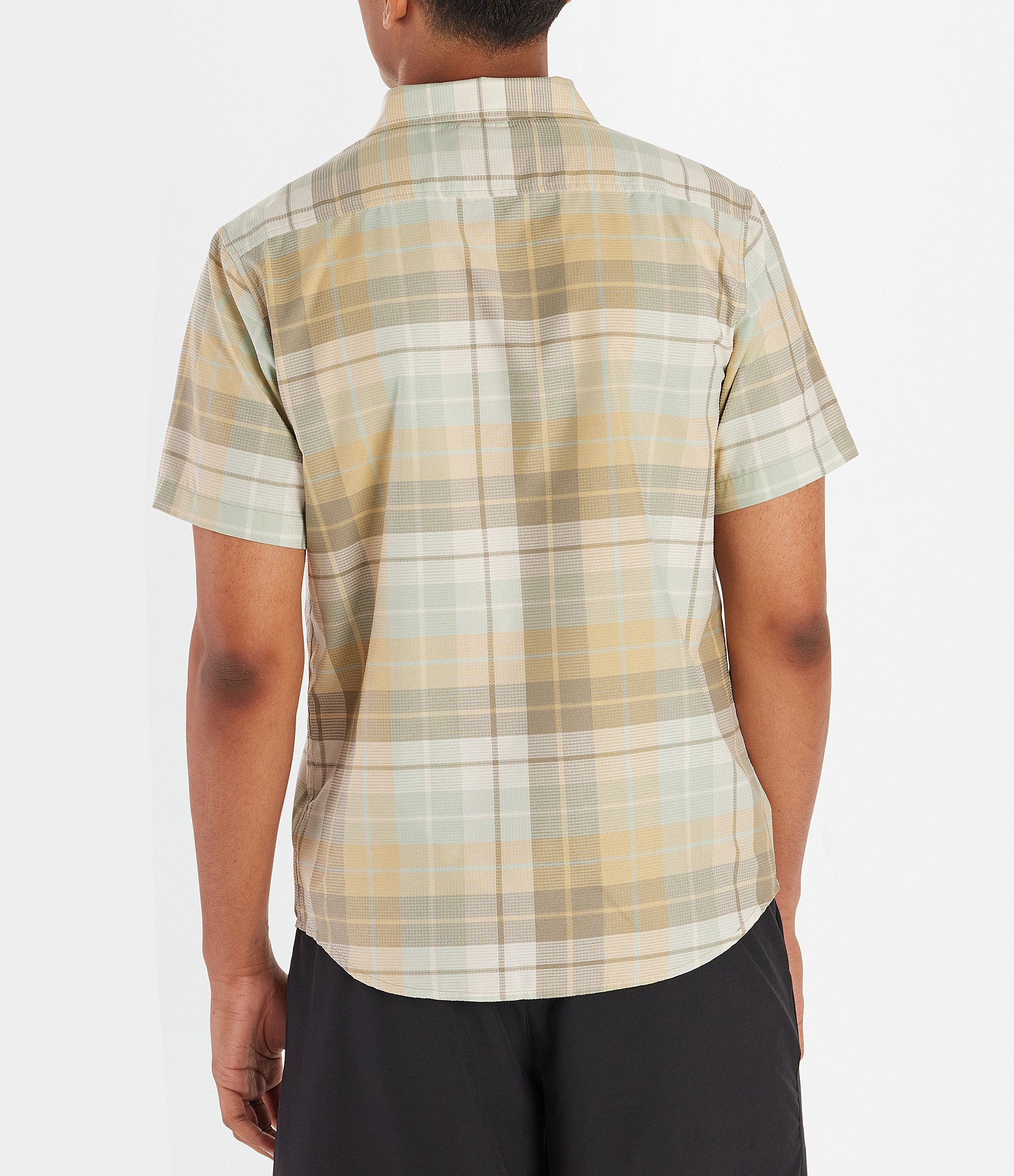 Marmot Aerobora Wayland Plaid Short Sleeve Woven Shirt