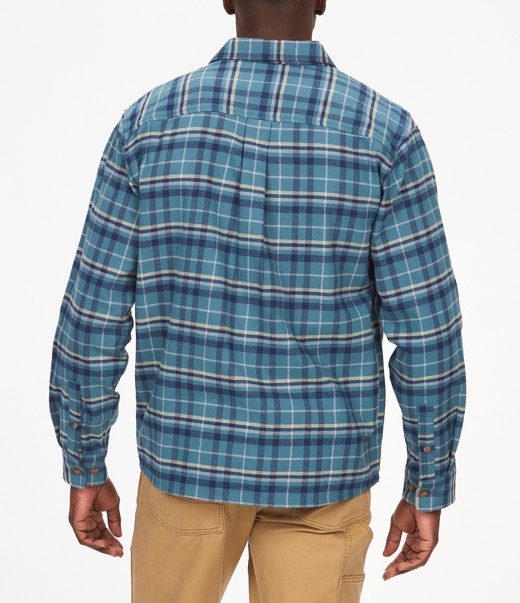 Marmot Doran Plaid Midweight Flannel Long Sleeve Woven Shirt