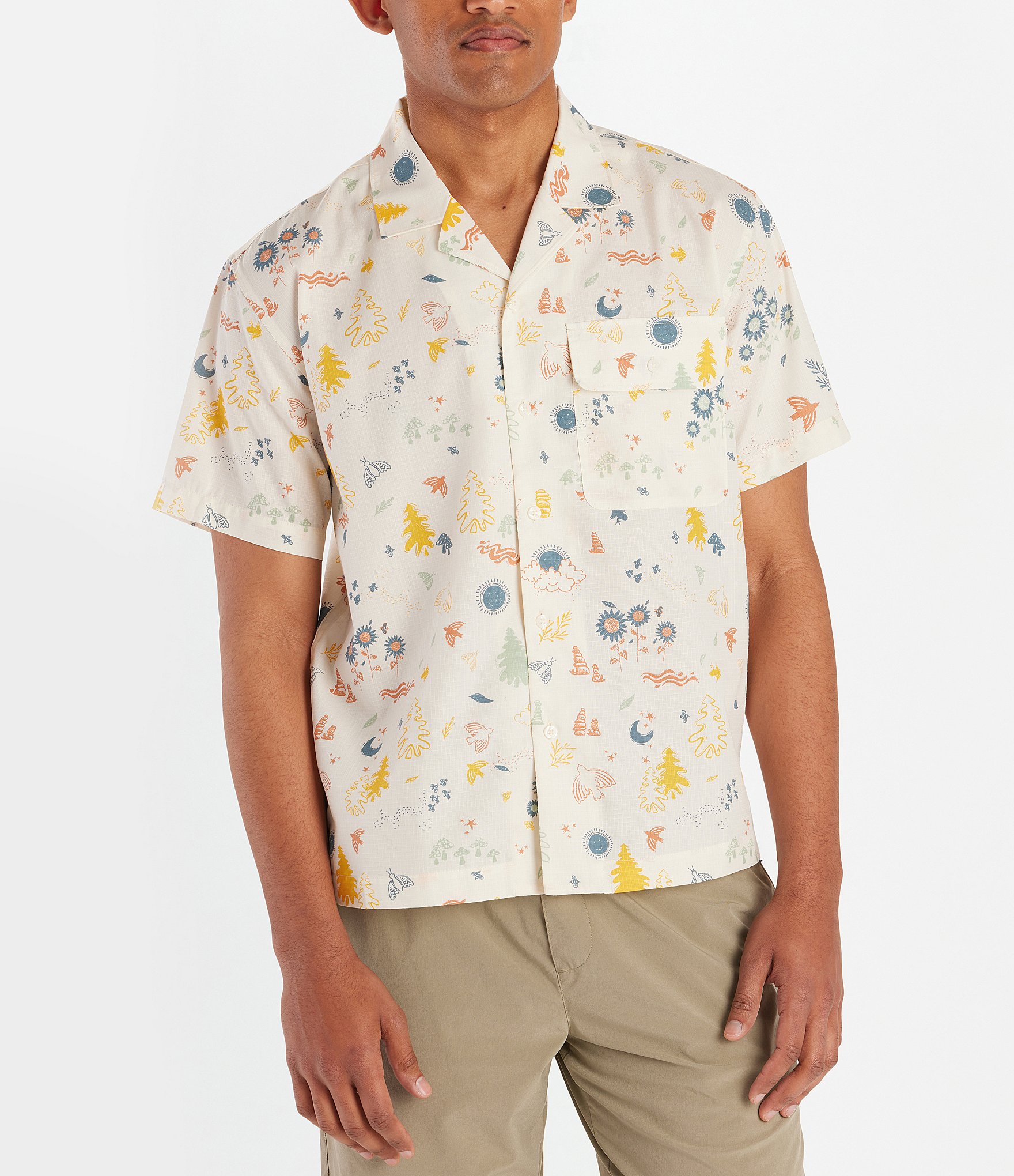 Marmot Muir Printed Woven Short Sleeve Camp Shirt