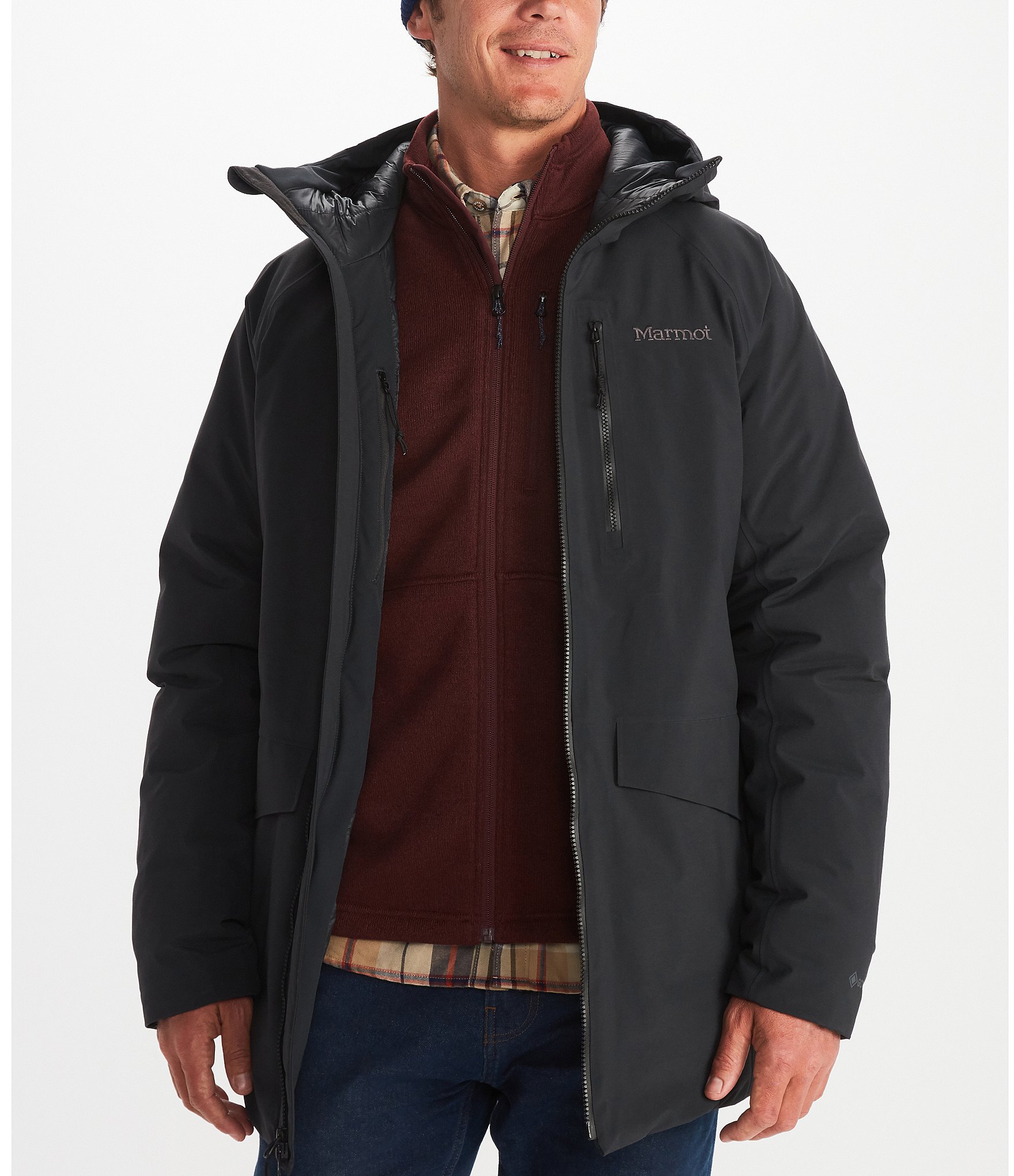 Marmot Varma Long Quilted ineddible Hooded