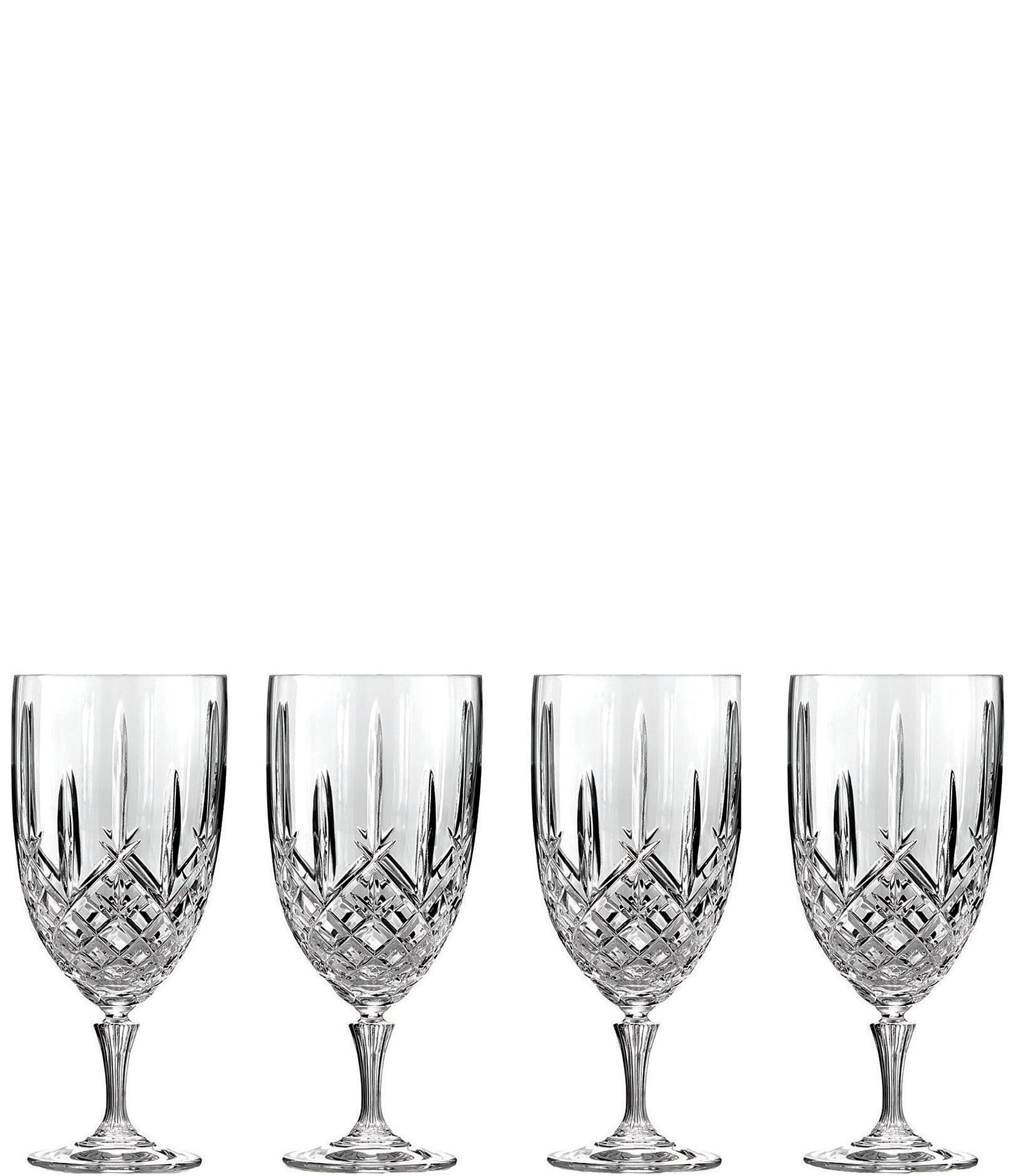 Marquis by Waterford Markham 4-Piece Traditional Crystal Iced Beverage Glass  Set | Dillard's