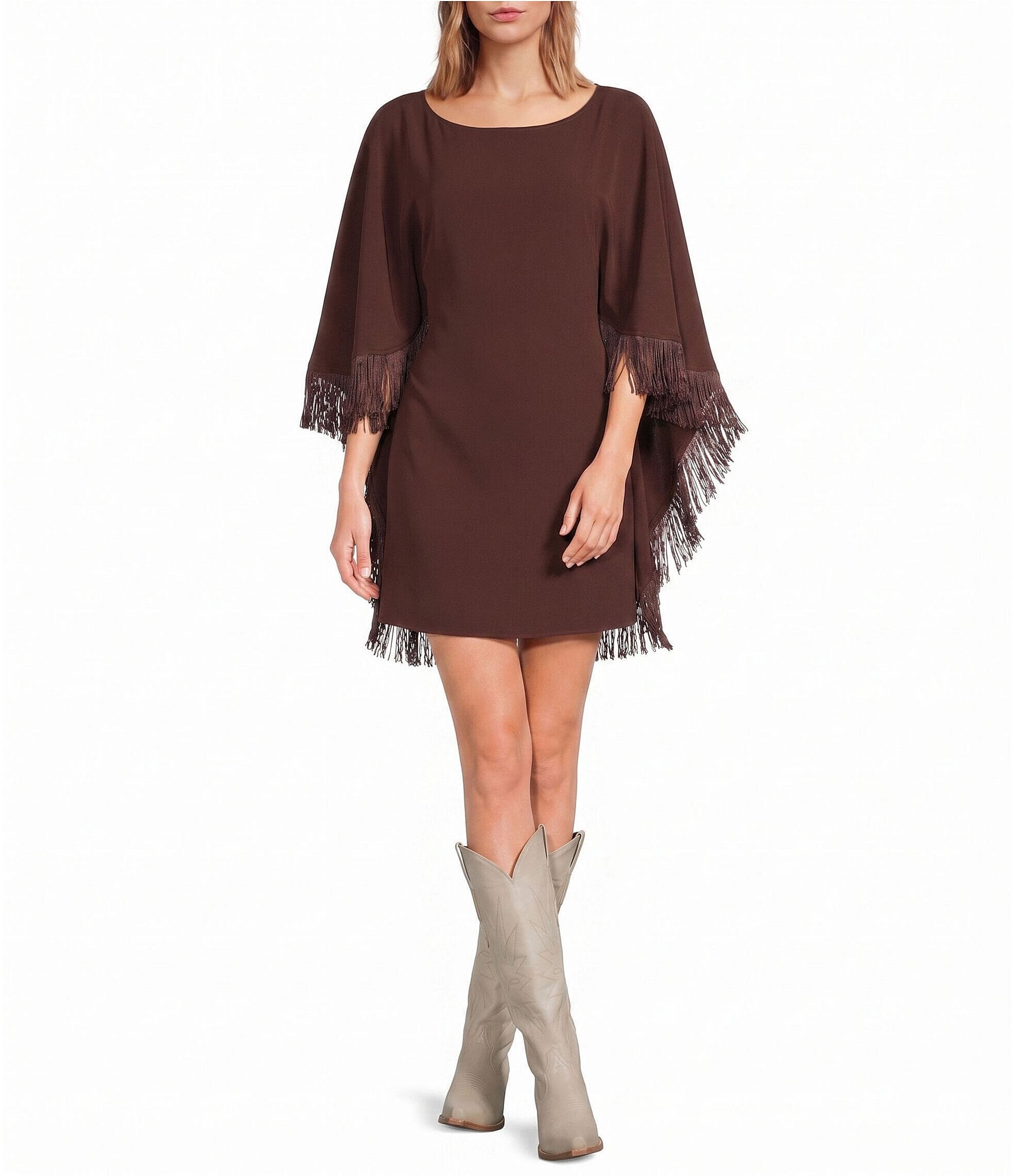 Mason's Daughter Kat Fringe Mini Dress