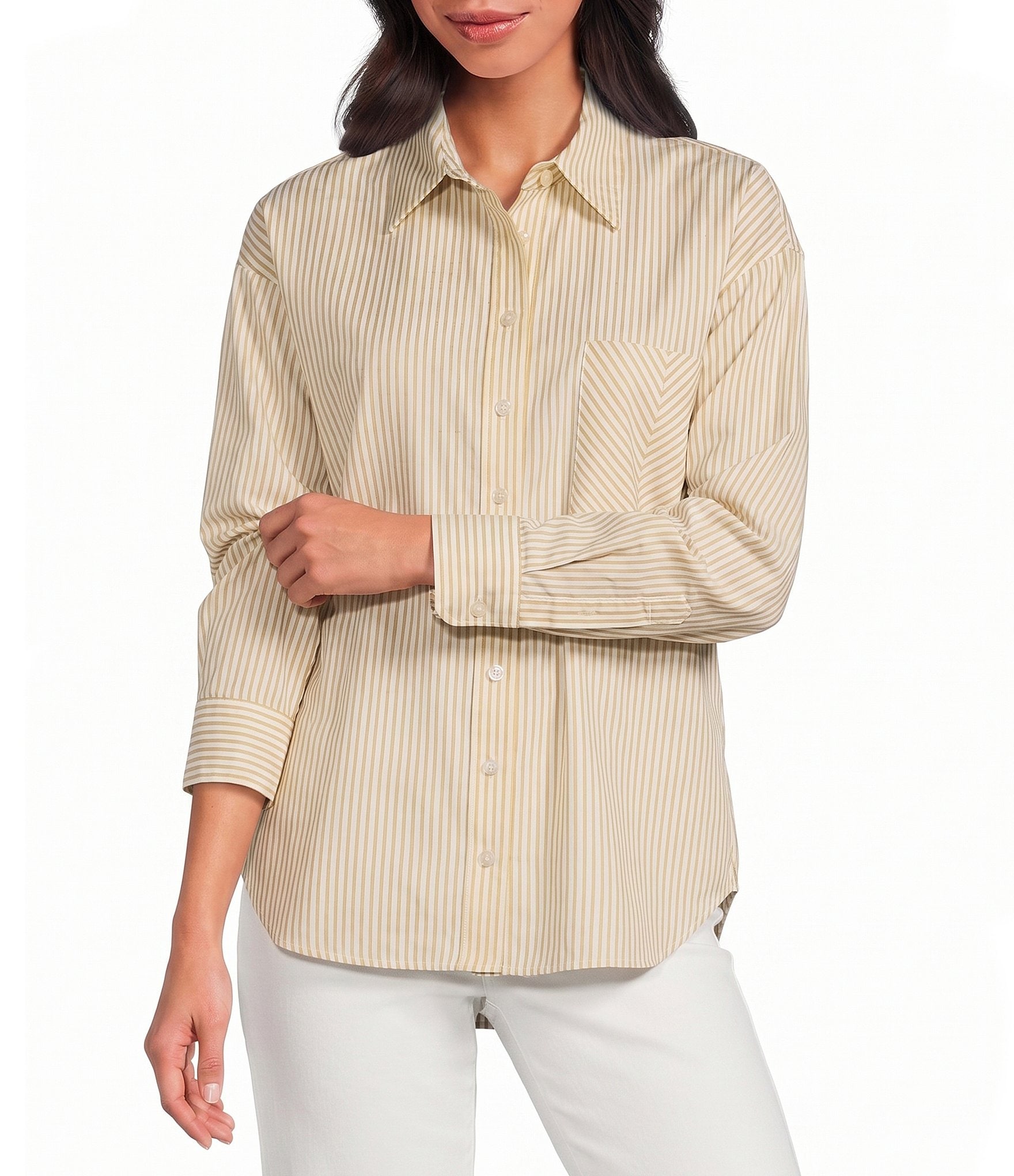 Mason's Daughter Matthew Stripe Button Down Shirt