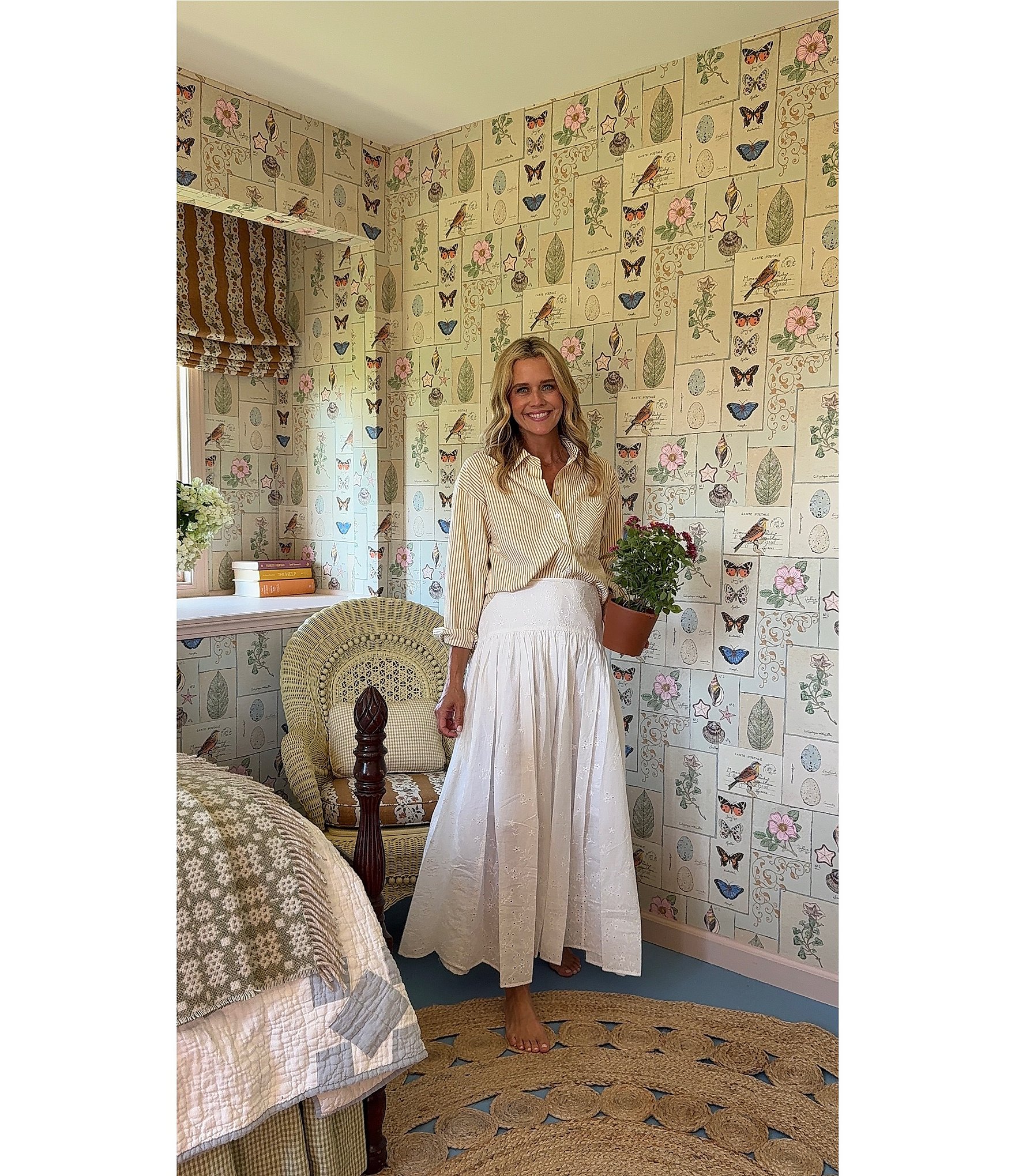 Mason's Daughter Matthew Stripe Button Down Shirt